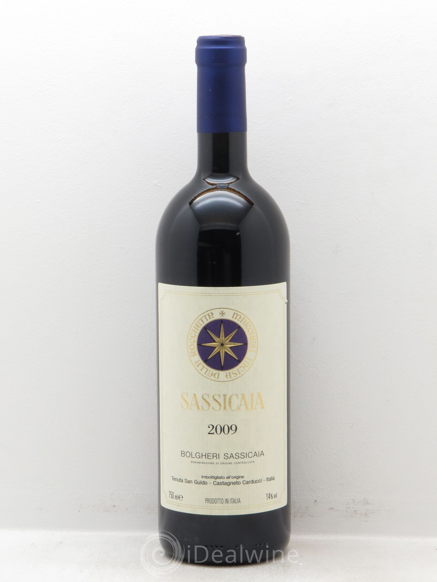 Bolgheri DOC Sassicaia Tenuta San Guido 2009 - Lot de 1 bouteille - 0