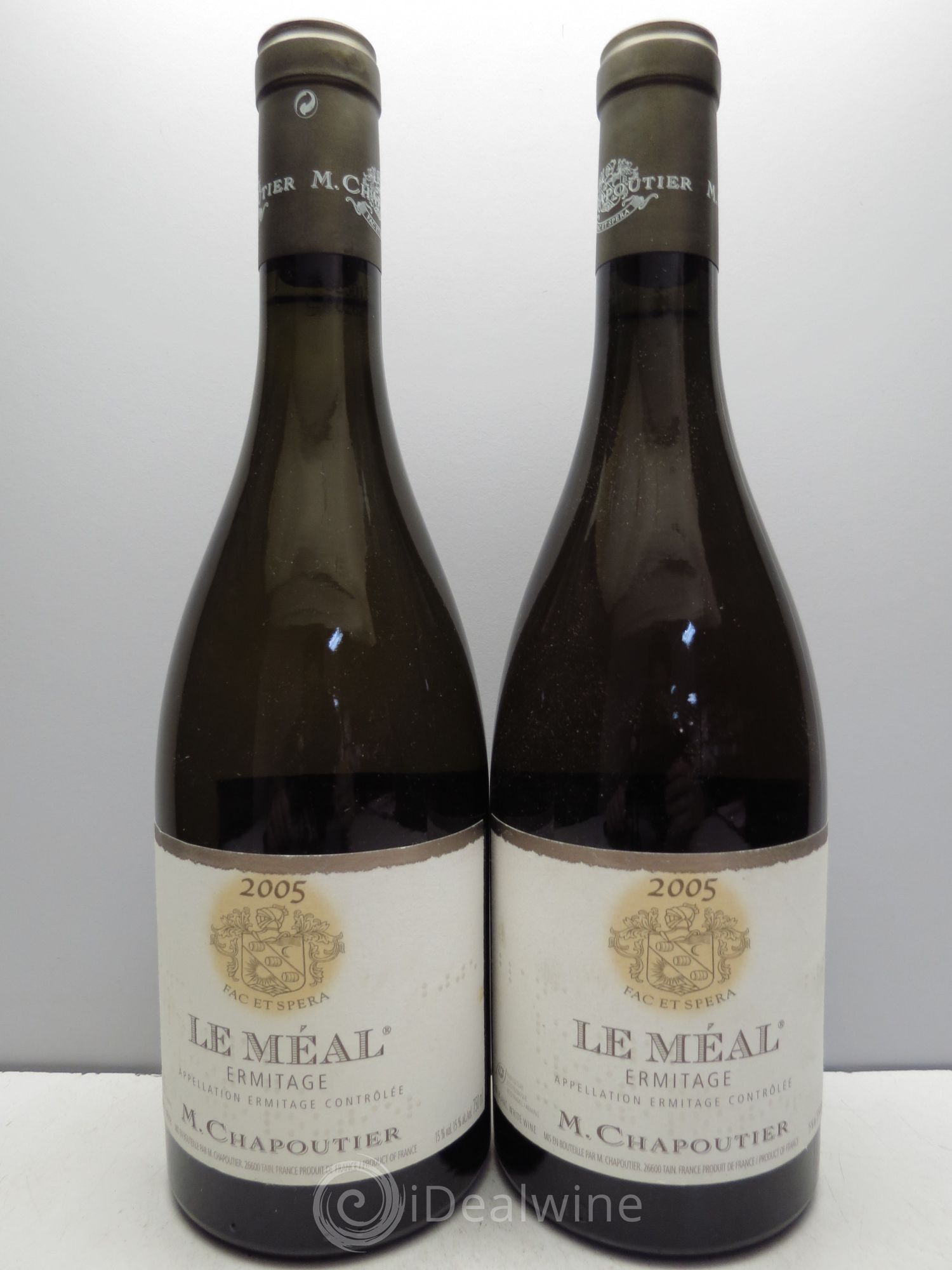 Hermitage Ermitage Le Méal Chapoutier 2005 - Lot de 2 bouteilles - 0