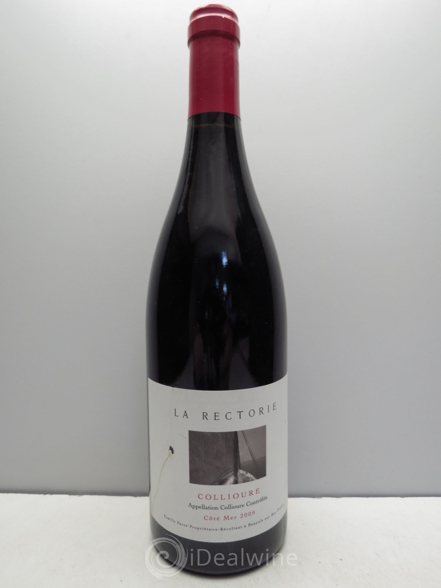 Collioure La Rectorie (Domaine de) Côté Mer Thierry et Jean Emmanuel Parcé 2009 - Lot de 1 bouteille - 0