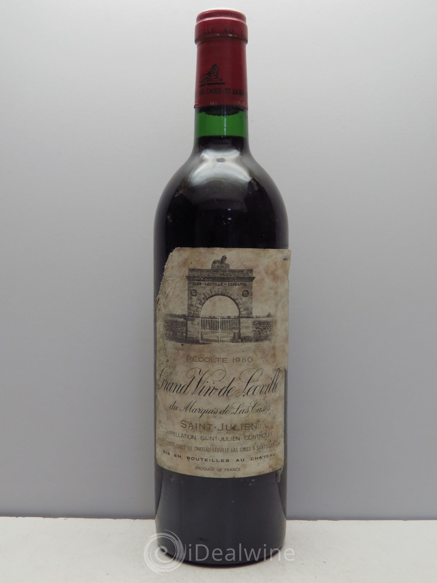 Château Léoville Las Cases 2ème Grand Cru Classé 1980 - Lot de 1 bouteille - 0