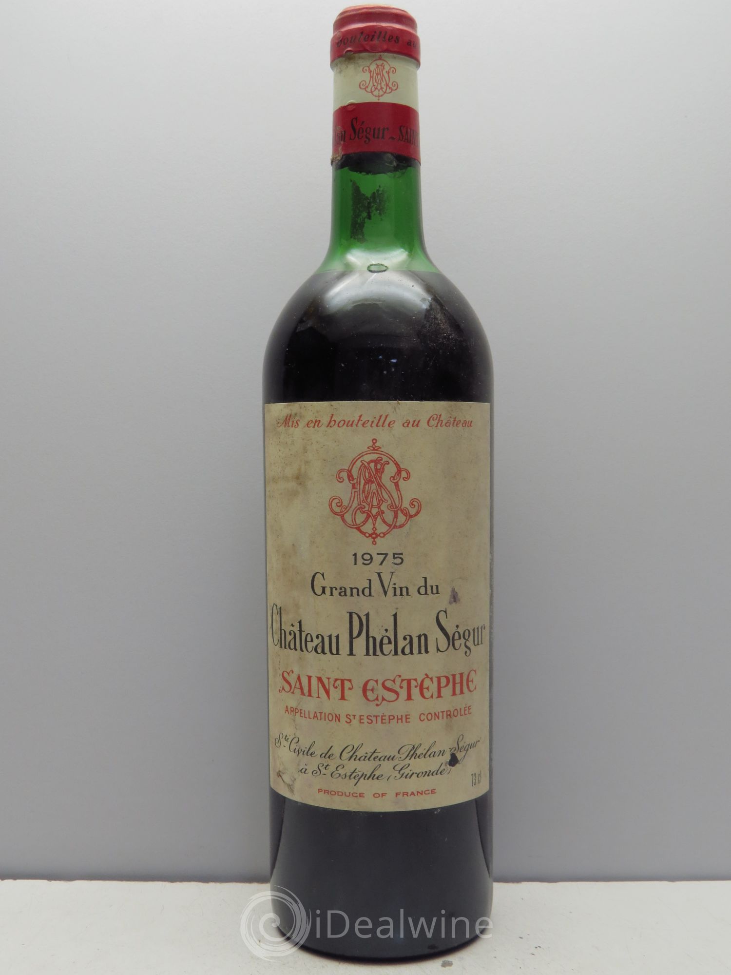 Château Phélan Ségur 1975 - Lot de 1 bouteille - 0