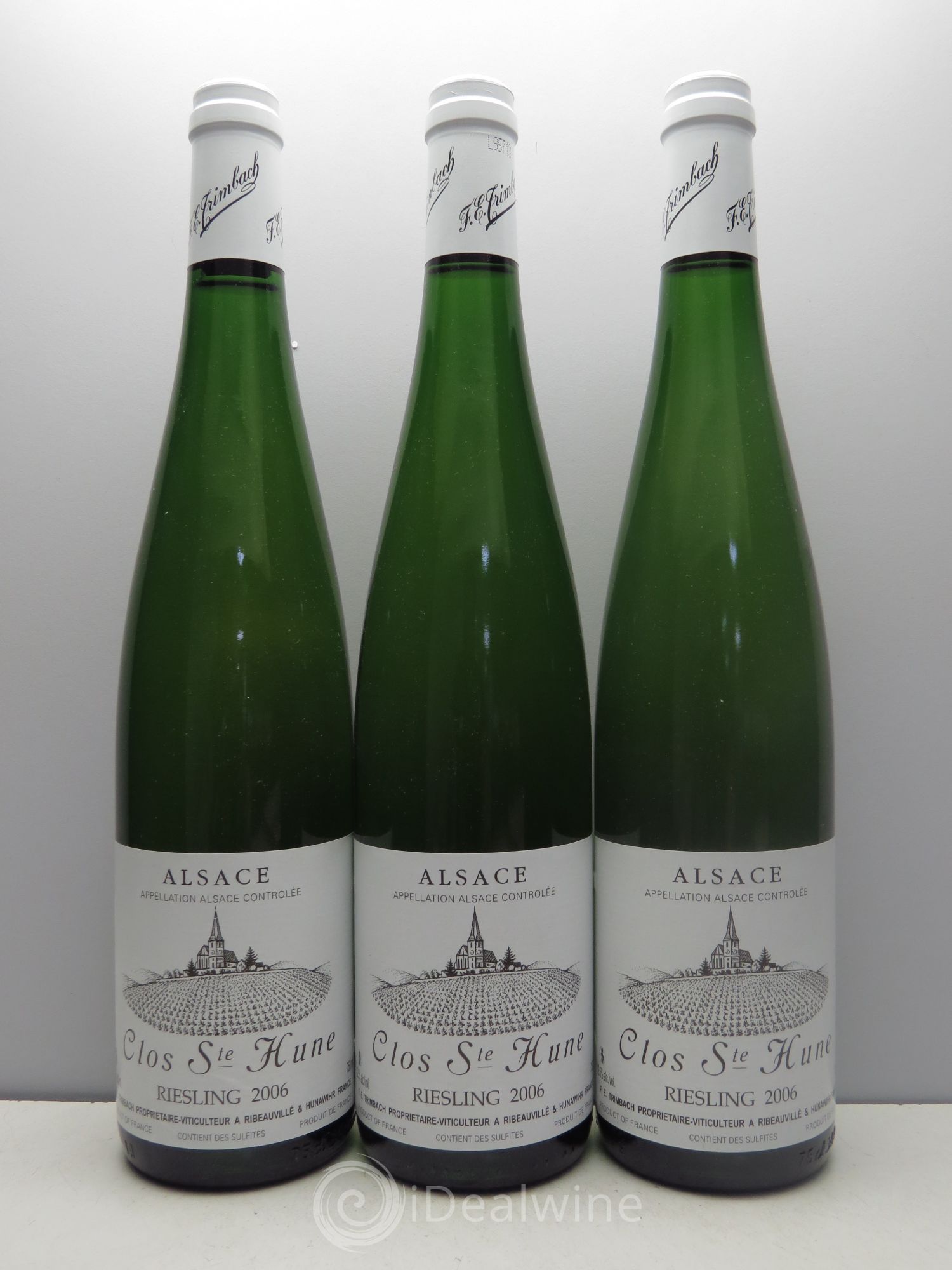 Alsace Riesling Clos Sainte-Hune Trimbach (Domaine) 2006 - Lot de 3 bouteilles - 0
