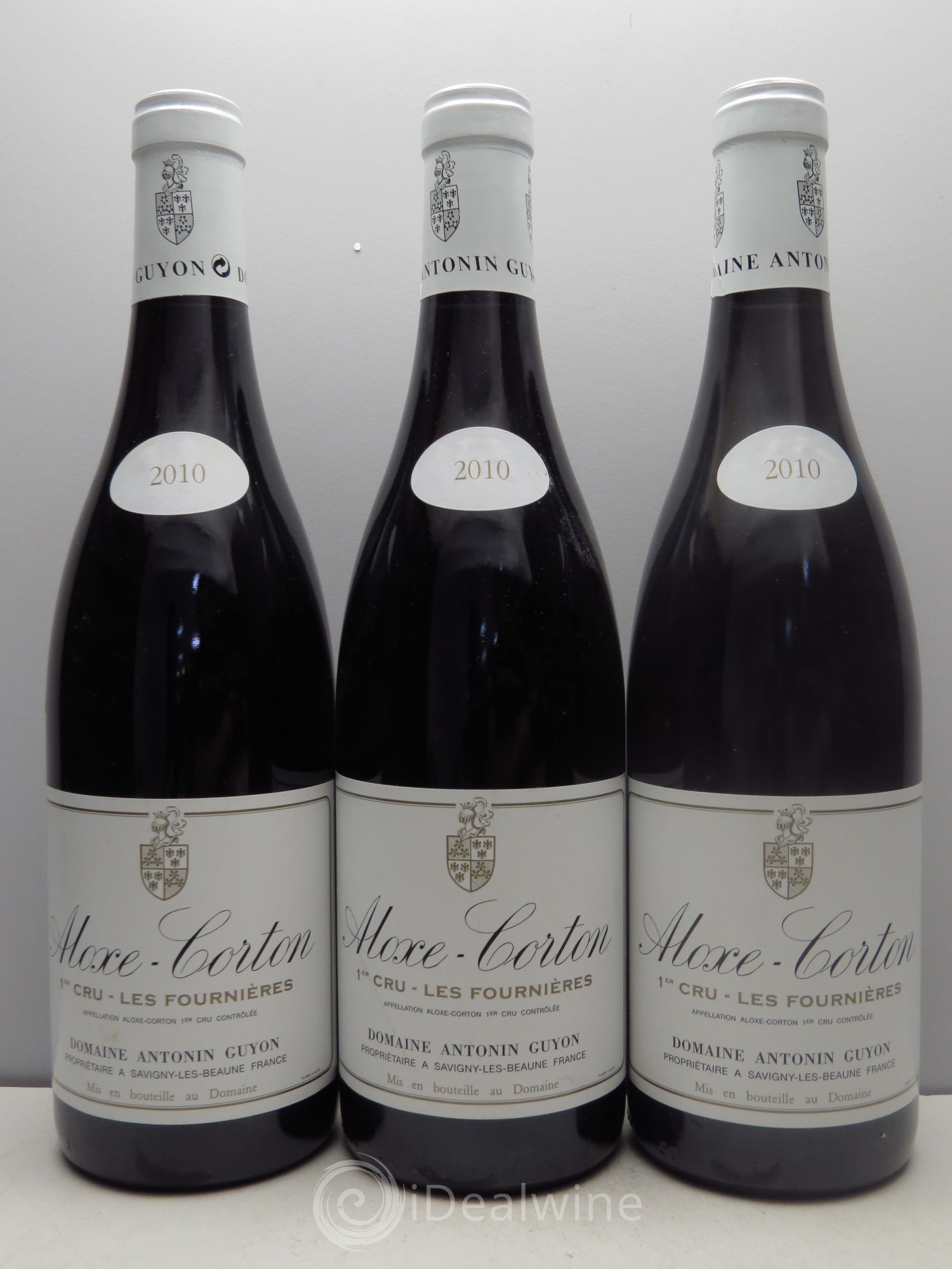 Aloxe-Corton 1er Cru 2010 - Lot de 3 bouteilles - 0