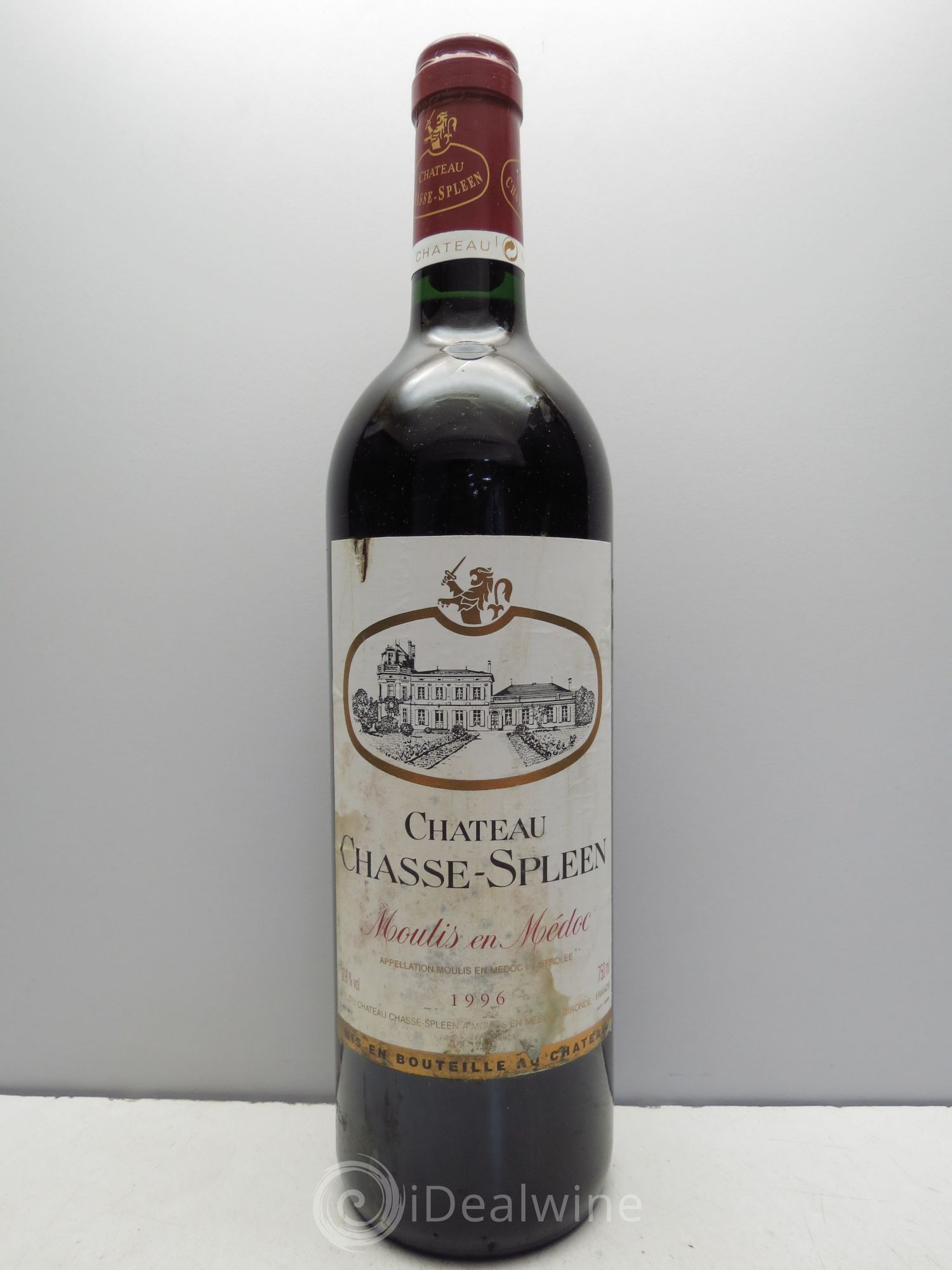 Château Chasse Spleen 1996 - Lot de 1 bouteille - 0