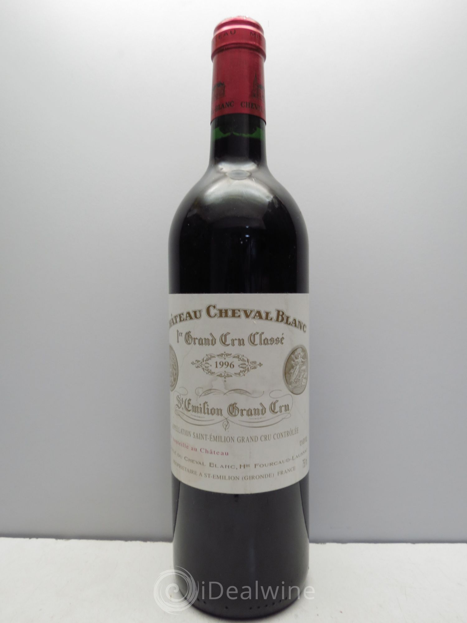 Château Cheval Blanc 1er Grand Cru Classé A 1996 - Lot de 1 bouteille - 0