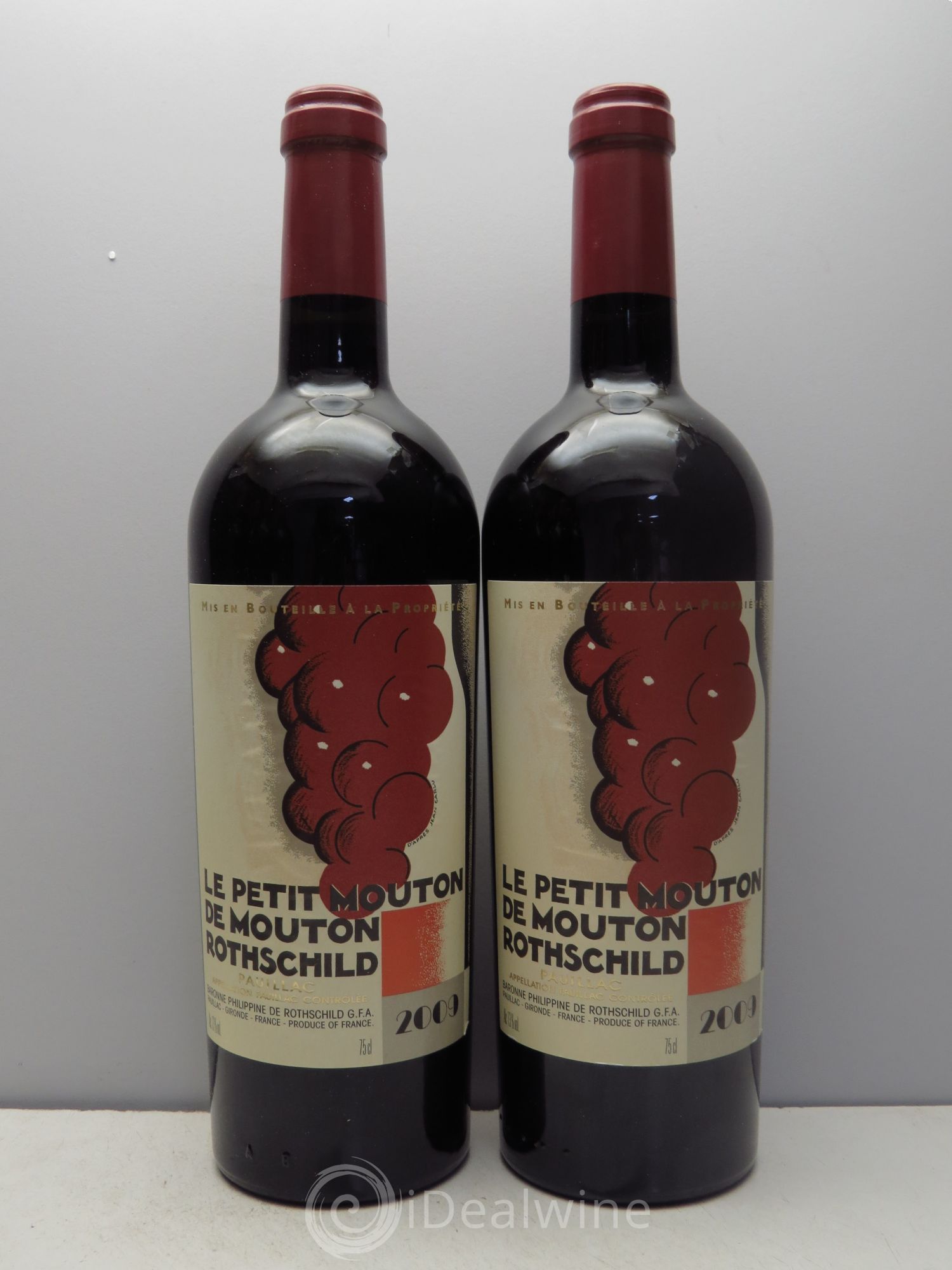 Petit Mouton Second Vin 2009 - Lot de 12 bouteilles - 1