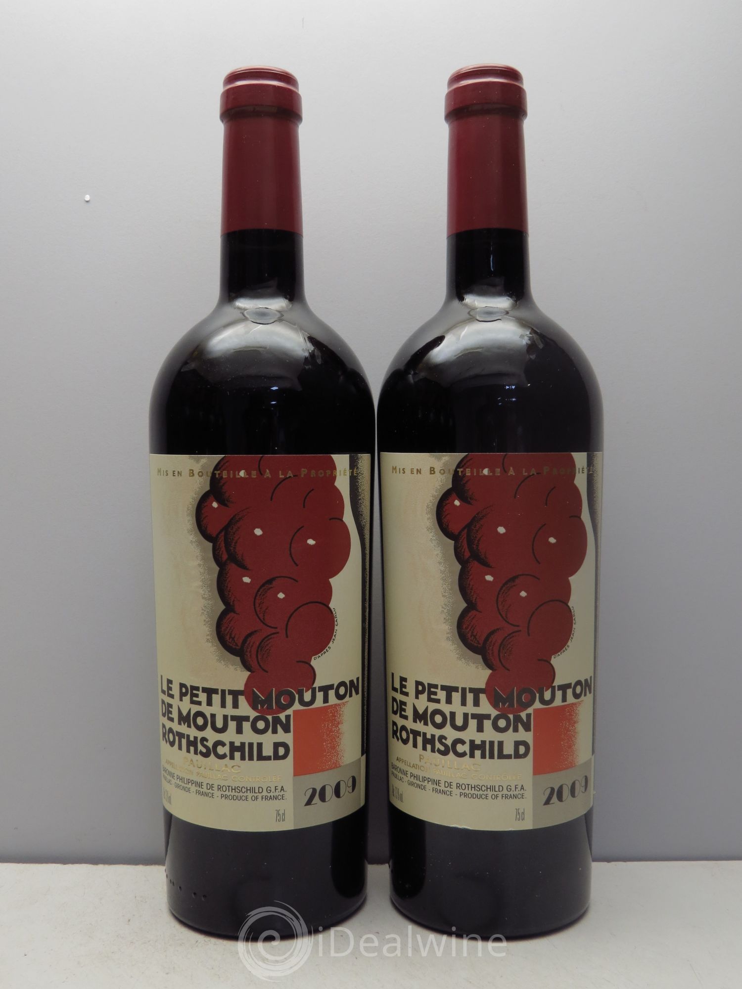 Petit Mouton Second Vin 2009 - Lot de 12 bouteilles - 2