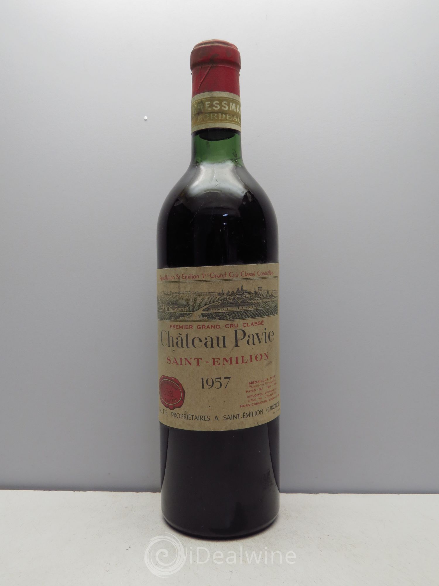 Château Pavie 1er Grand Cru Classé A 1957 - Lot de 1 bouteille - 0