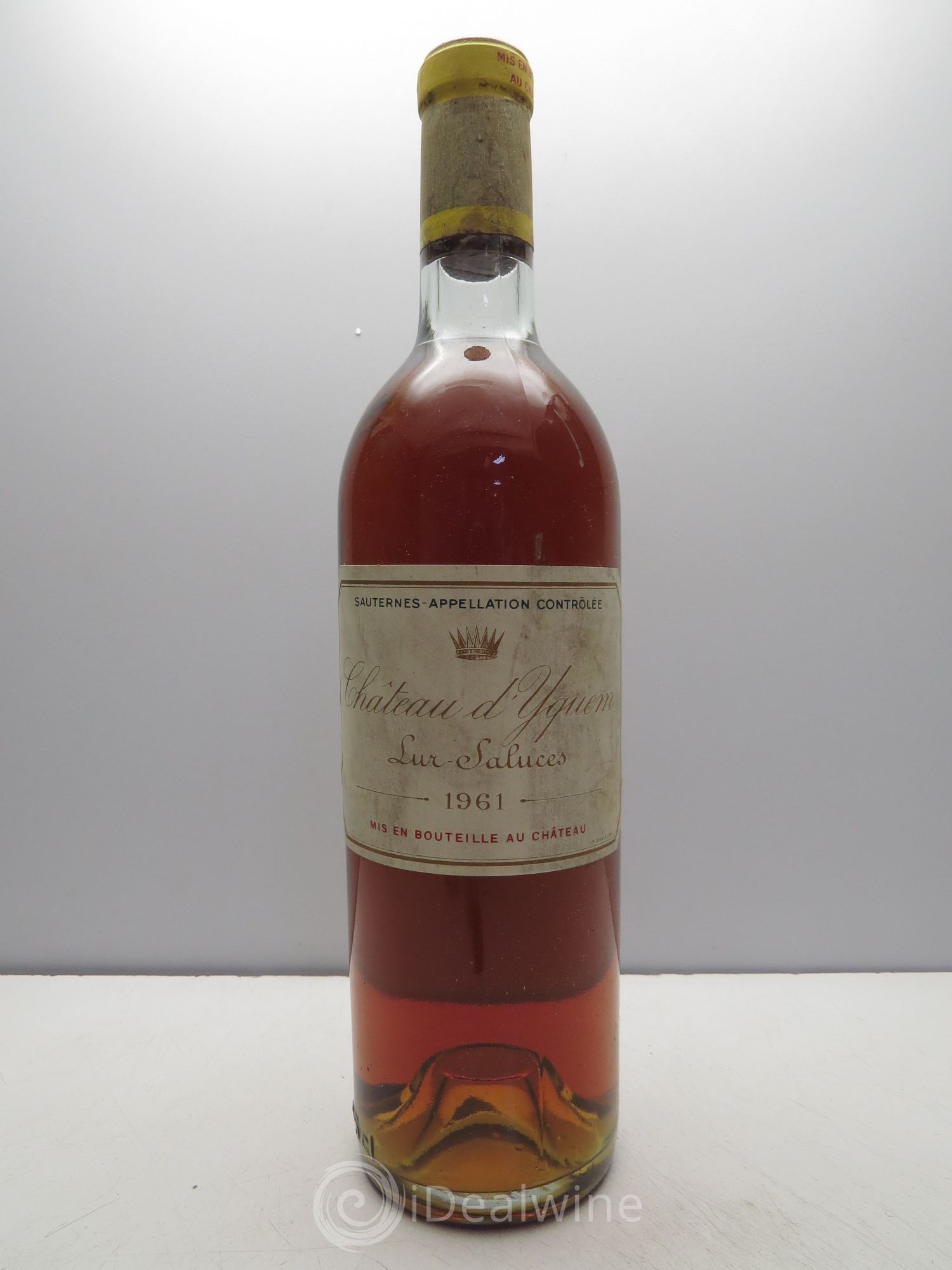 Château d' Yquem 1er Cru Classé Supérieur 1961 - Lotto di 1 bottiglia - 0