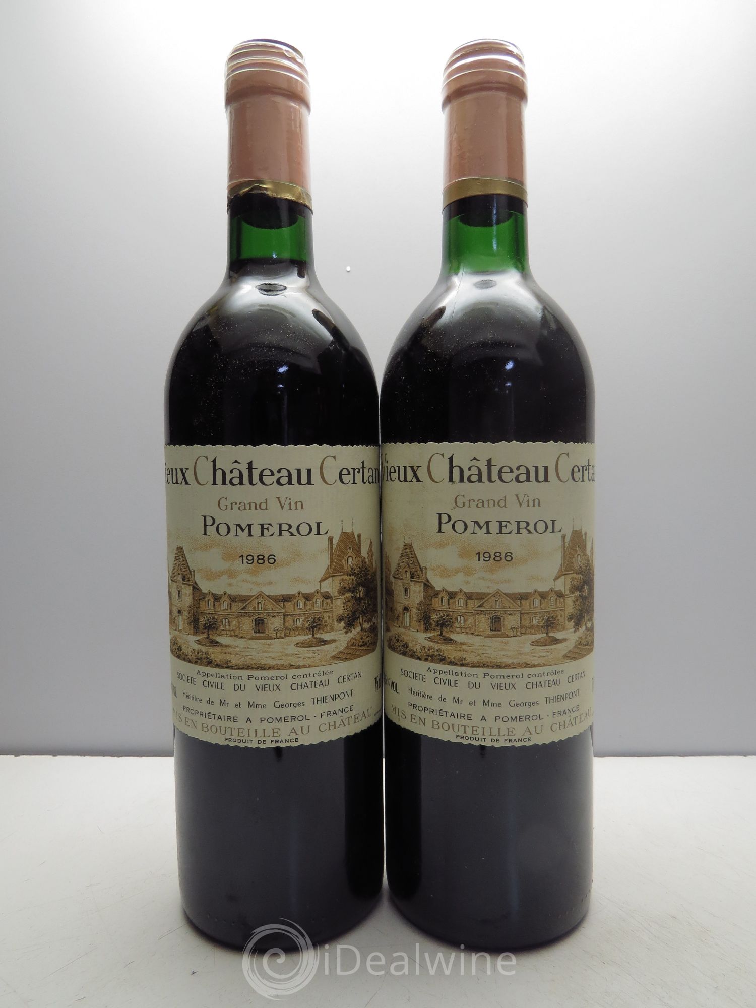 Vieux Château Certan 1986 - Lot de 12 bouteilles - 1