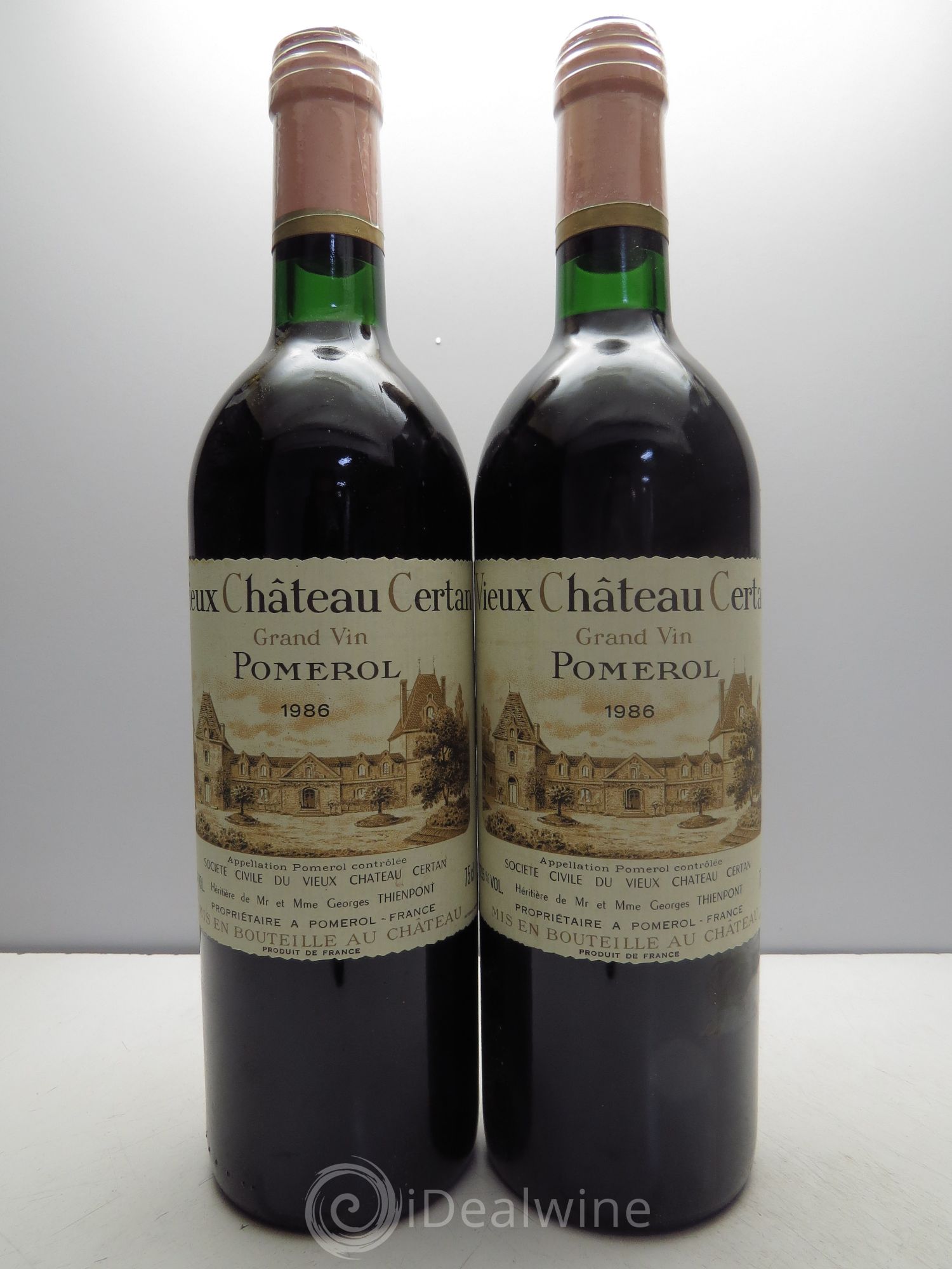Vieux Château Certan 1986 - Lot de 12 bouteilles - 2