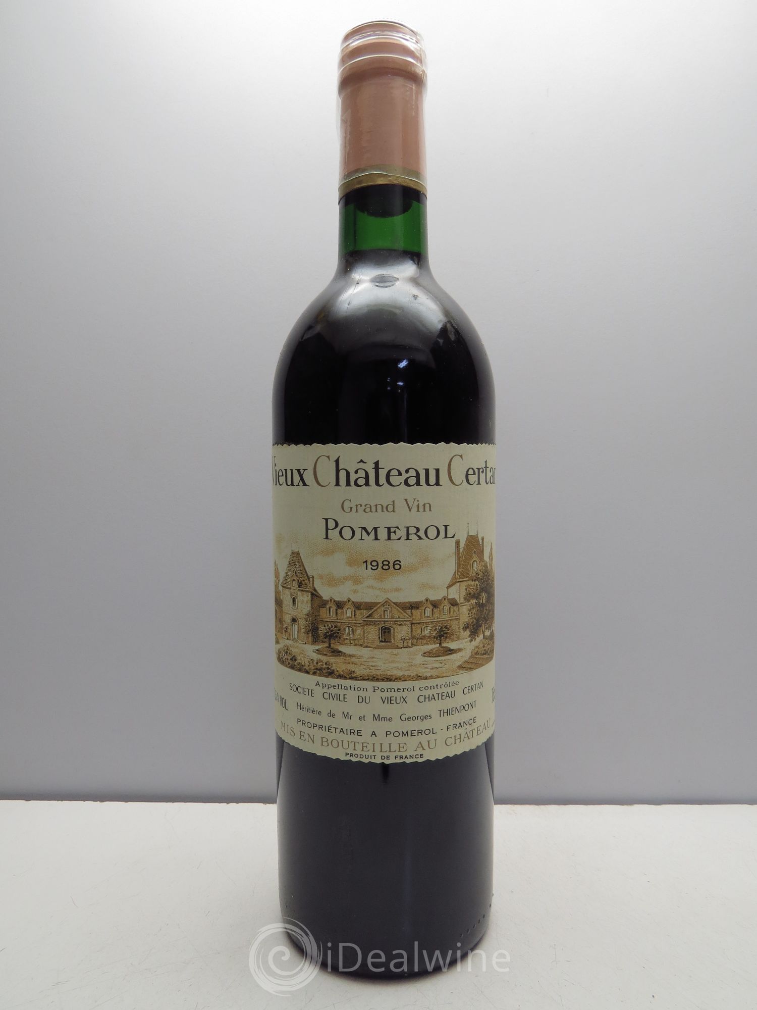 Vieux Château Certan 1986 - Lot de 6 bouteilles - 0