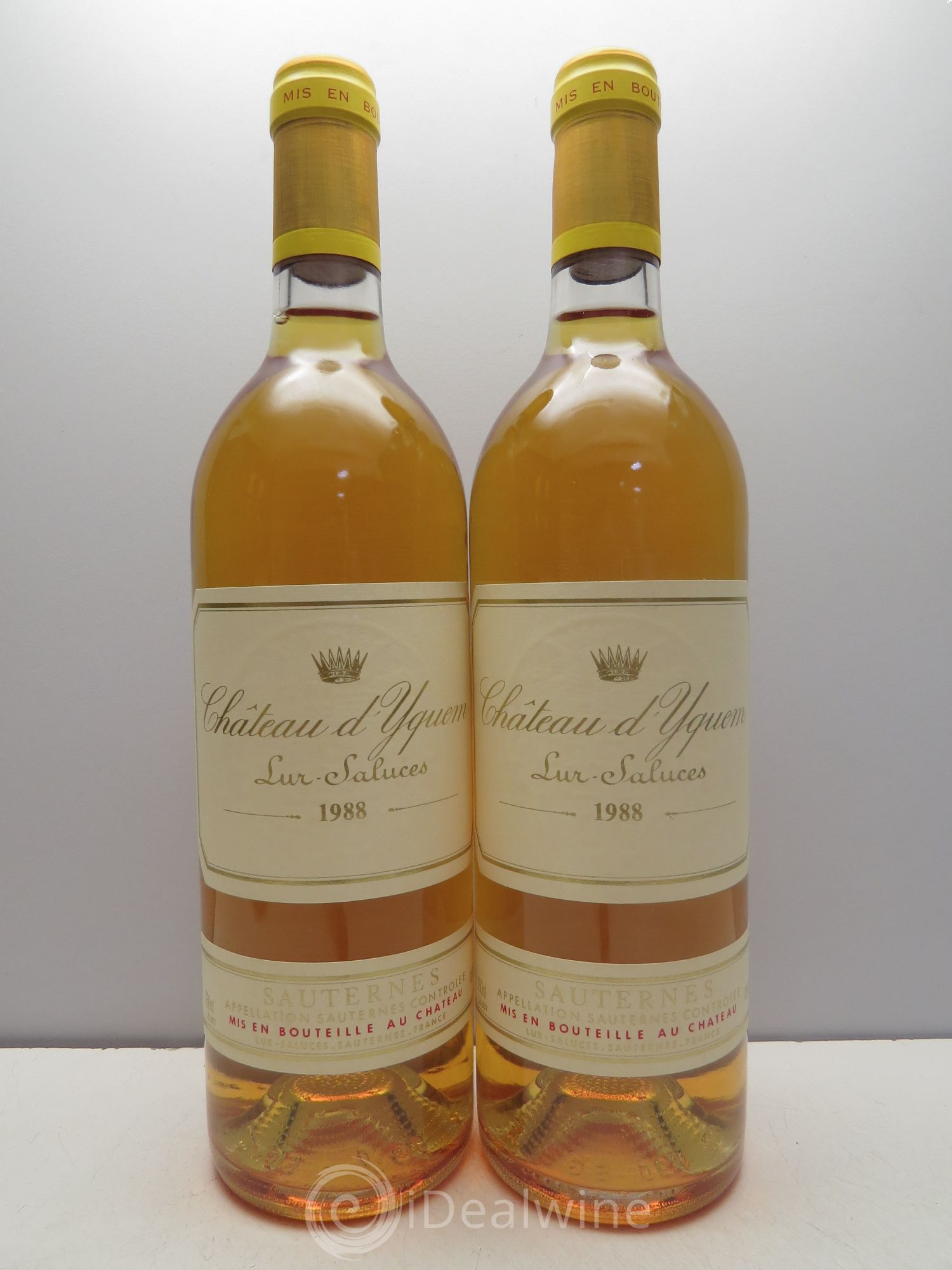 Château d' Yquem 1er Cru Classé Supérieur 1988 - Lotto di 12 bottiglie - 1