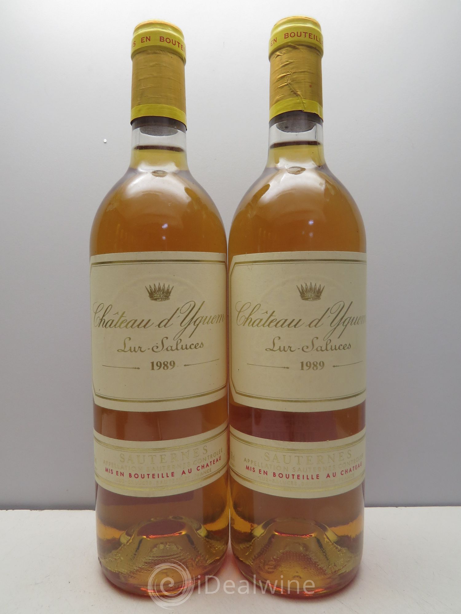 Château d' Yquem 1er Cru Classé Supérieur 1989 - Lotto di 6 bottiglie - 1