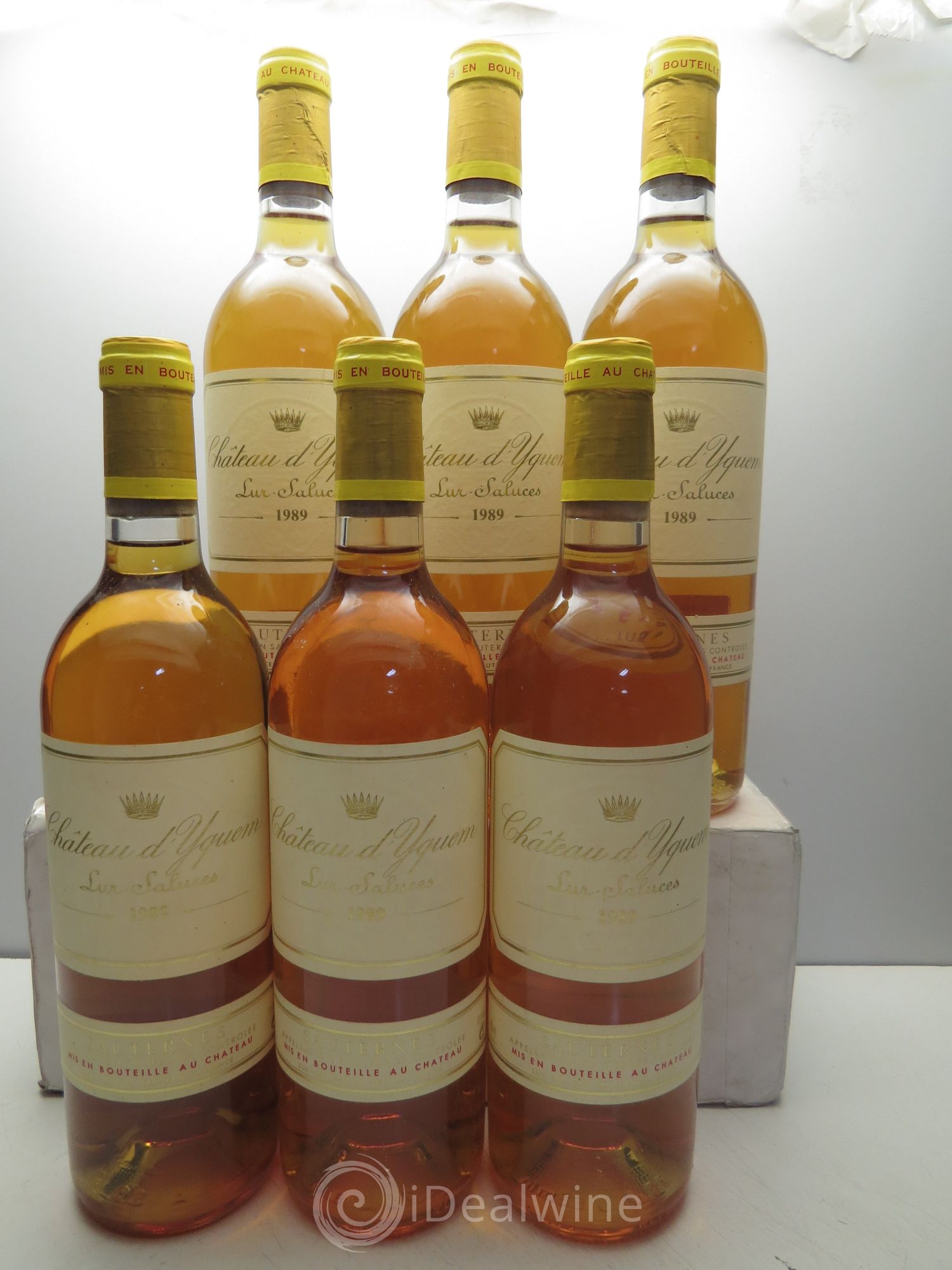 Château d' Yquem 1er Cru Classé Supérieur 1989 - Lotto di 6 bottiglie - 0