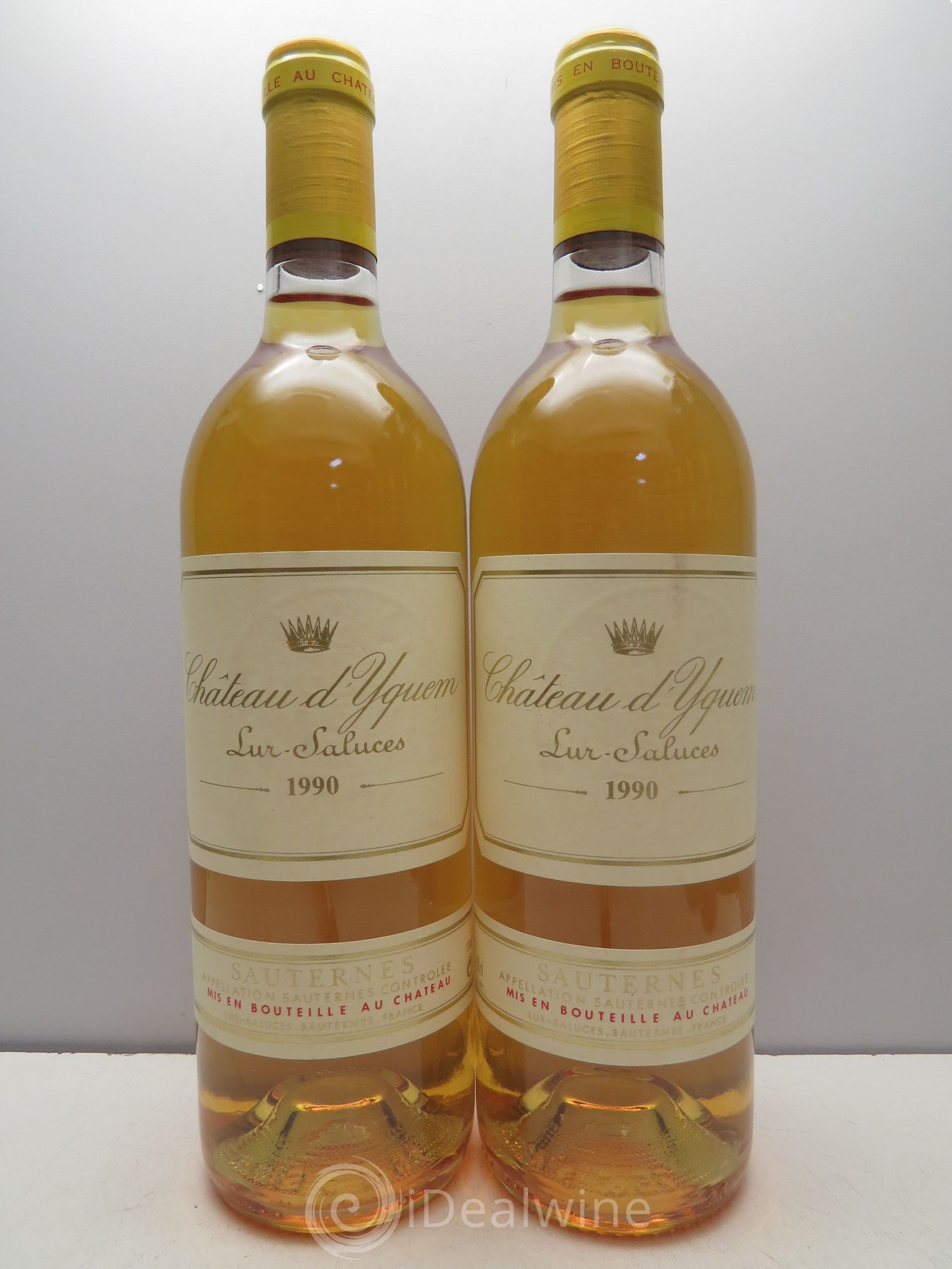 Château d' Yquem 1er Cru Classé Supérieur 1990 - Lotto di 6 bottiglie - 1