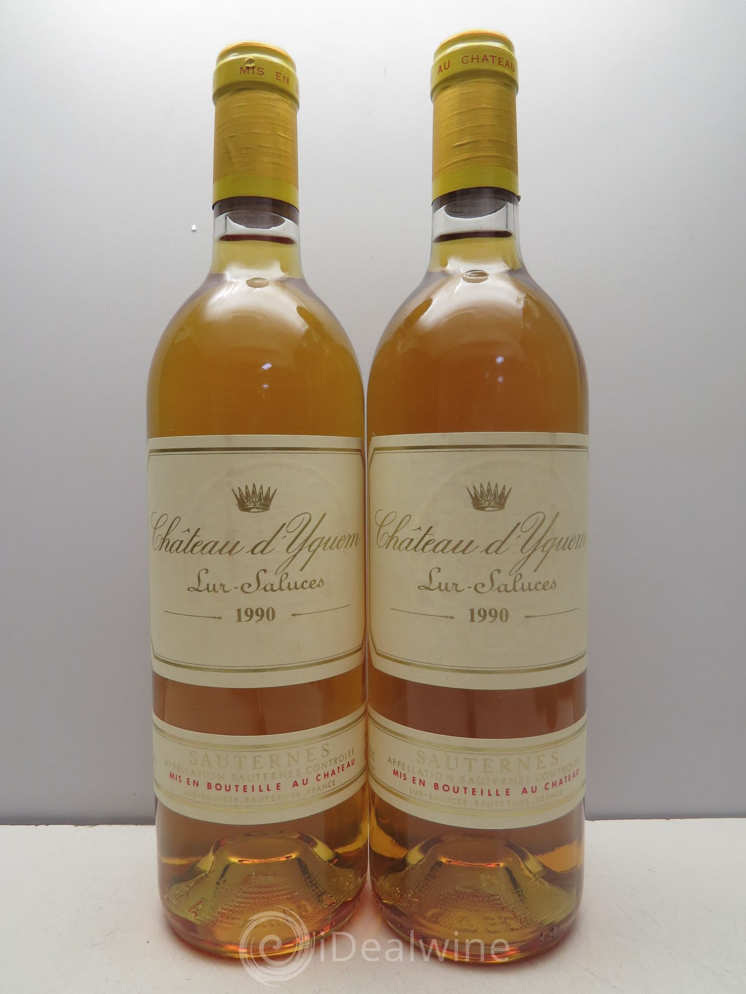 Château d' Yquem 1er Cru Classé Supérieur 1990 - Lotto di 6 bottiglie - 2