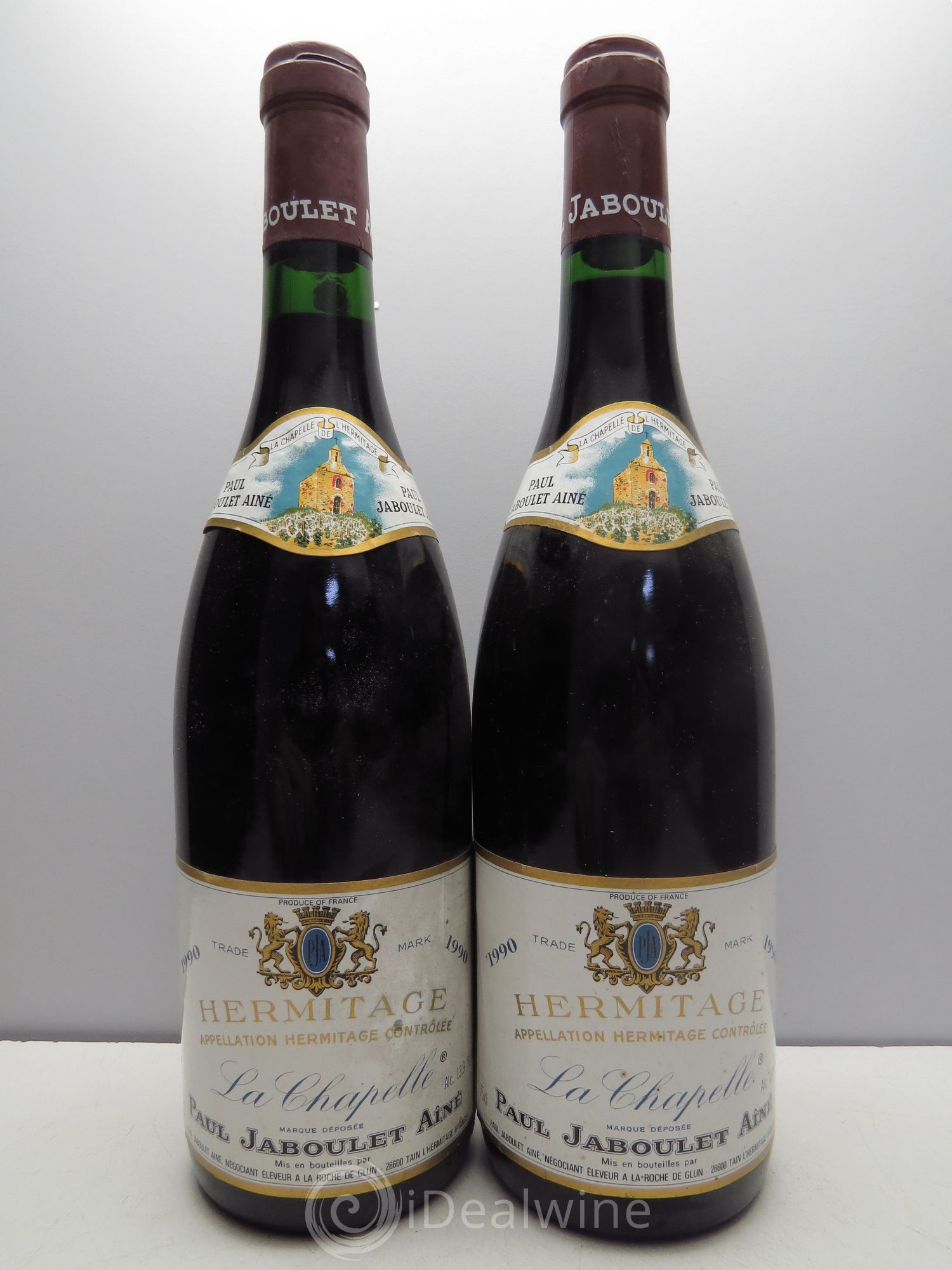 Hermitage La Chapelle Paul Jaboulet Ainé 1990 - Lot de 12 bouteilles - 3