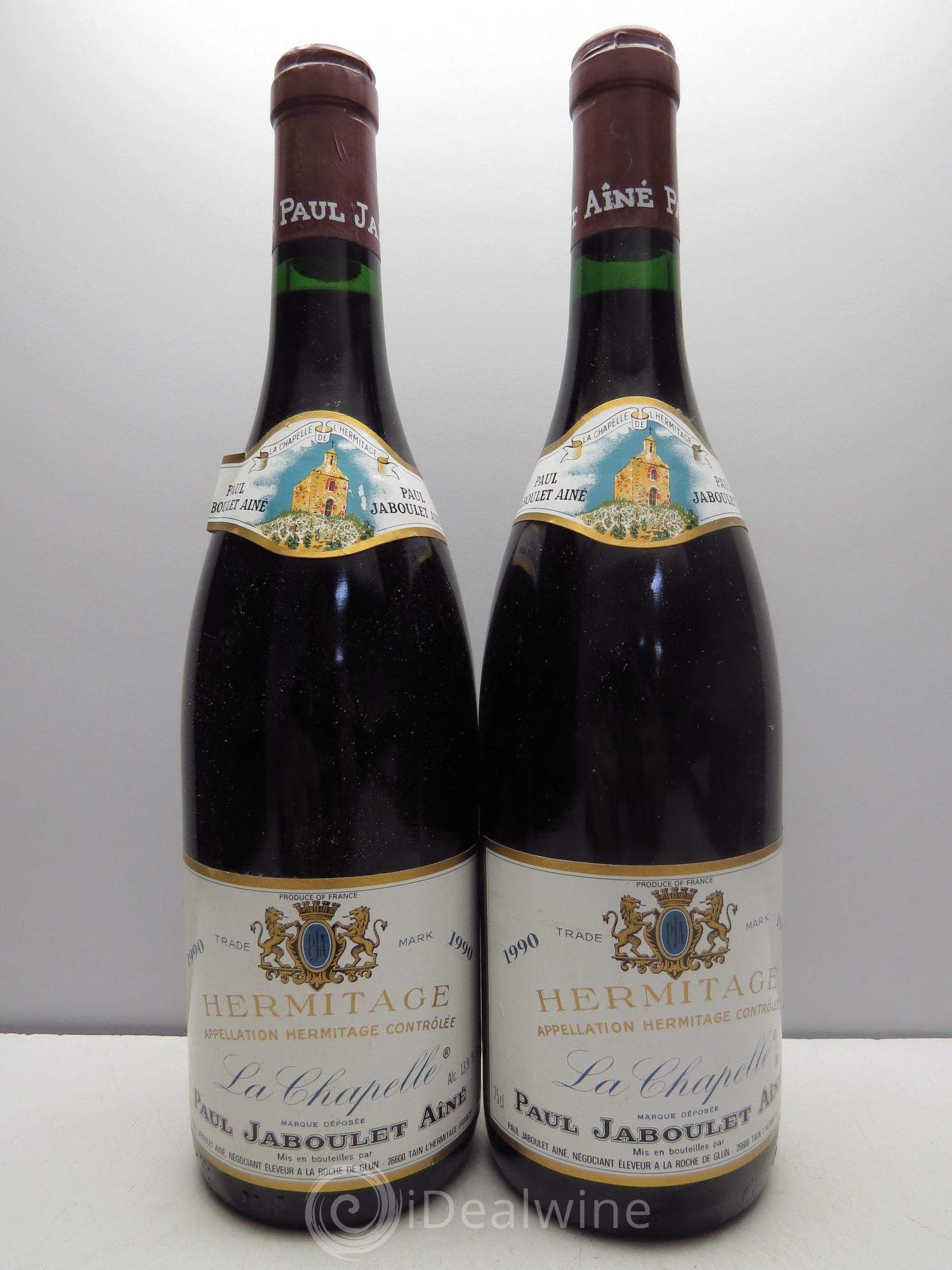 Hermitage La Chapelle Paul Jaboulet Ainé 1990 - Lot de 12 bouteilles - 4
