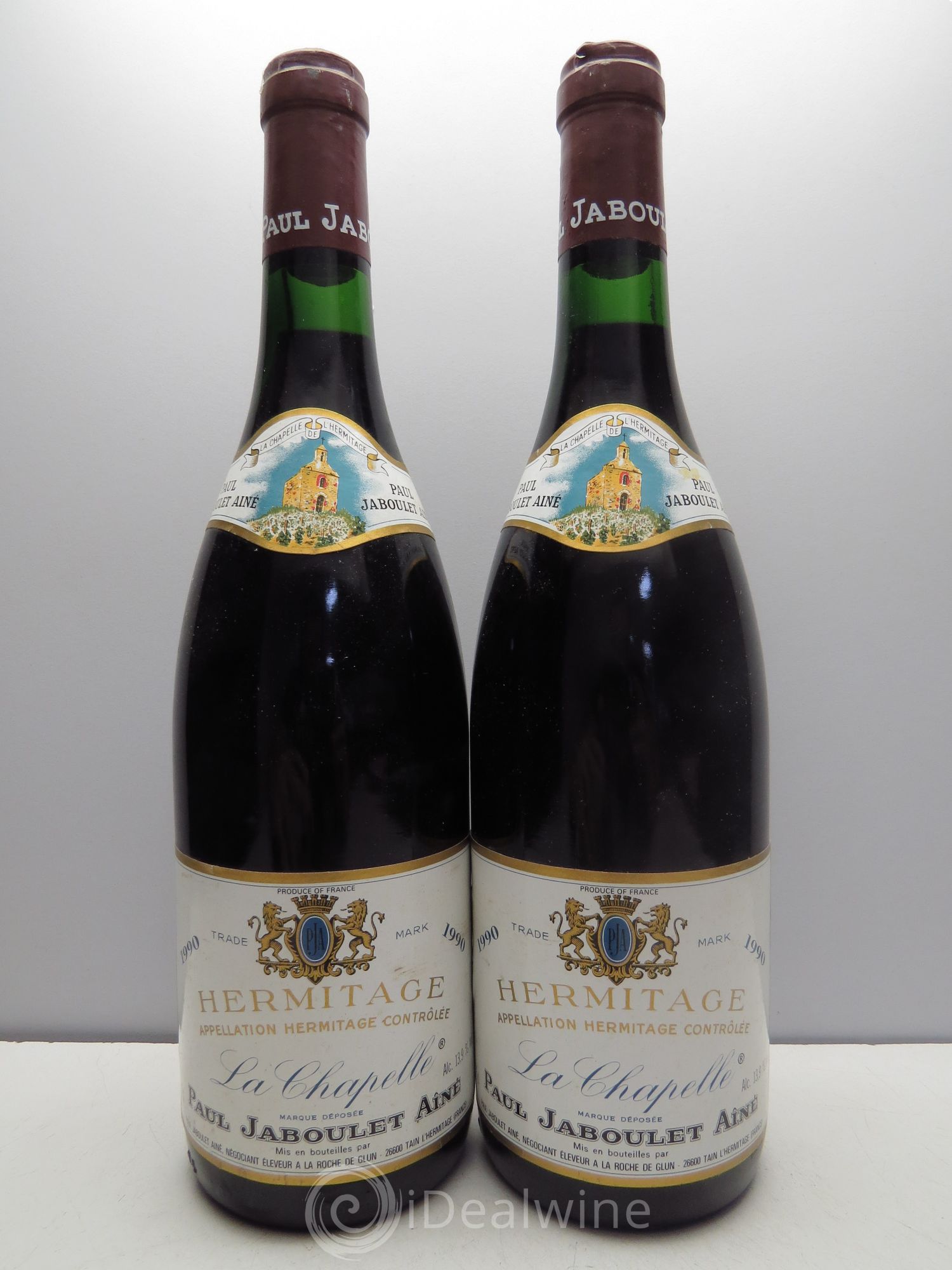 Hermitage La Chapelle Paul Jaboulet Ainé 1990 - Lot de 12 bouteilles - 6
