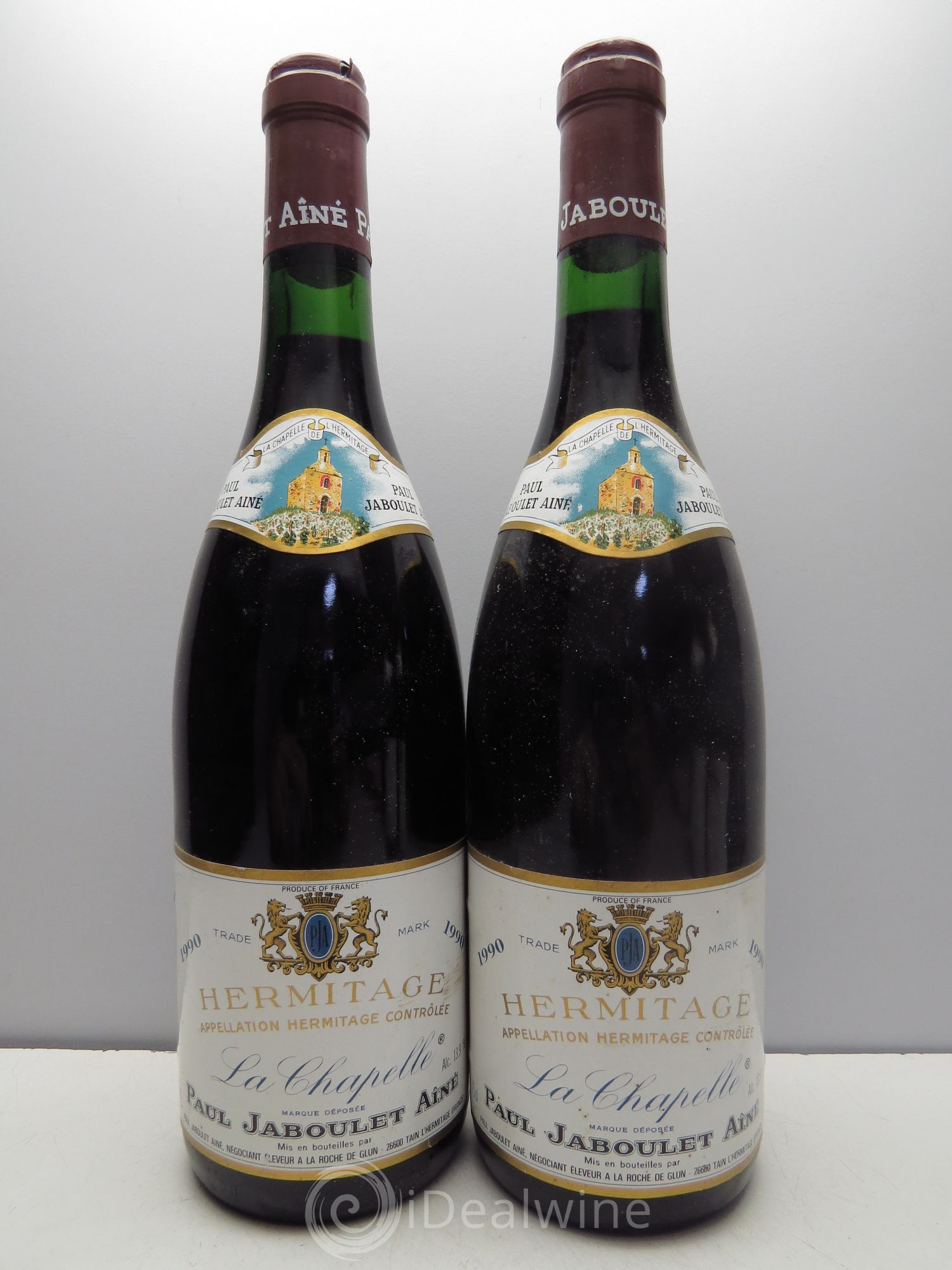 Hermitage La Chapelle Paul Jaboulet Ainé 1990 - Lot de 6 bouteilles - 2