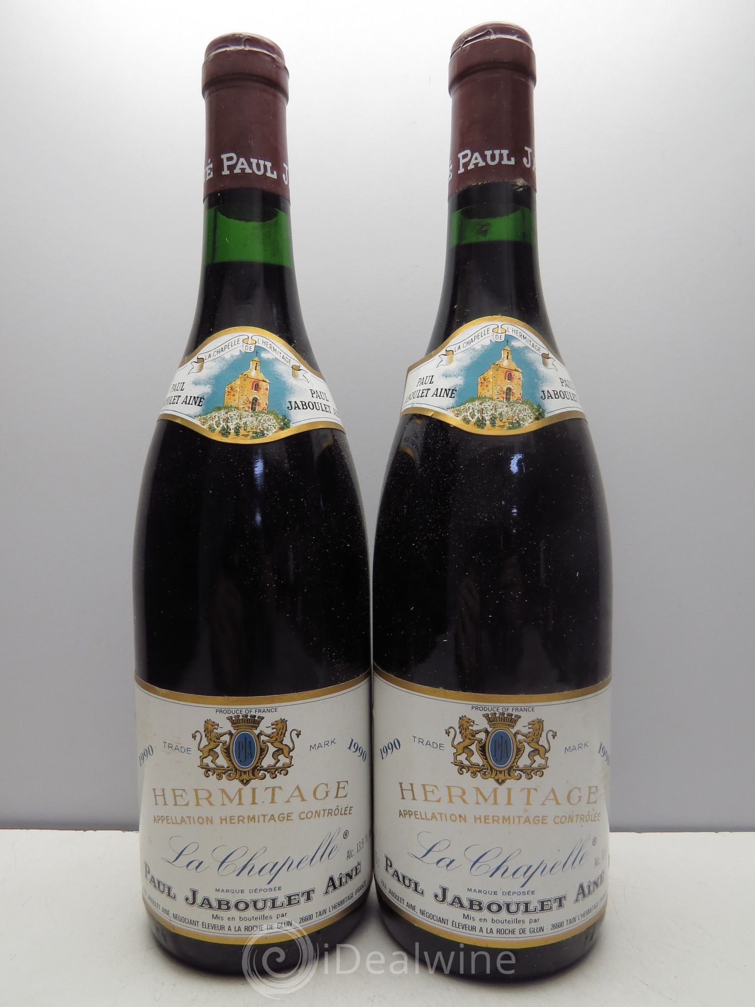 Hermitage La Chapelle Paul Jaboulet Ainé 1990 - Lot de 6 bouteilles - 3