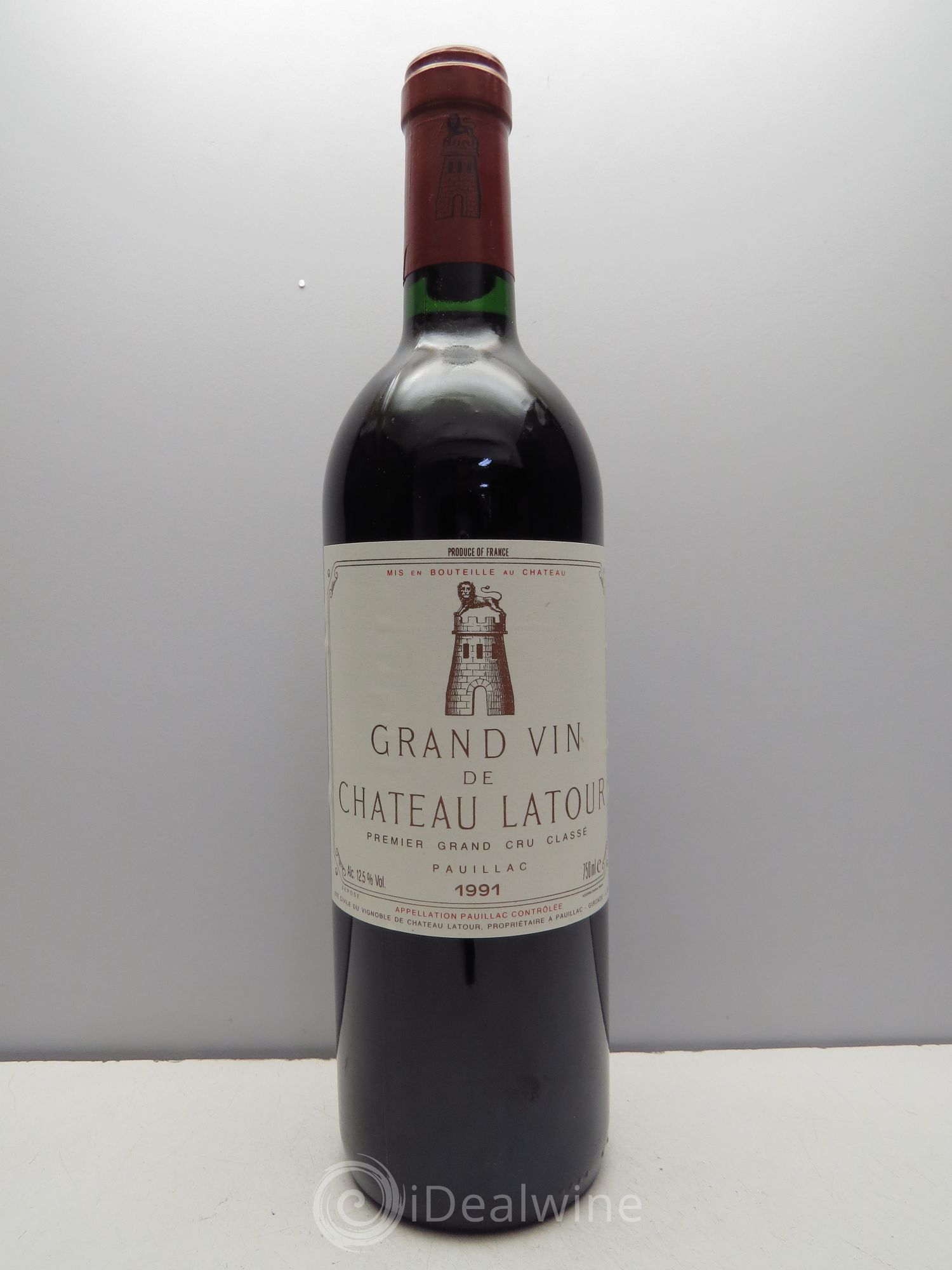Château Latour 1er Grand Cru Classé 1991 - Lot de 1 bouteille - 0