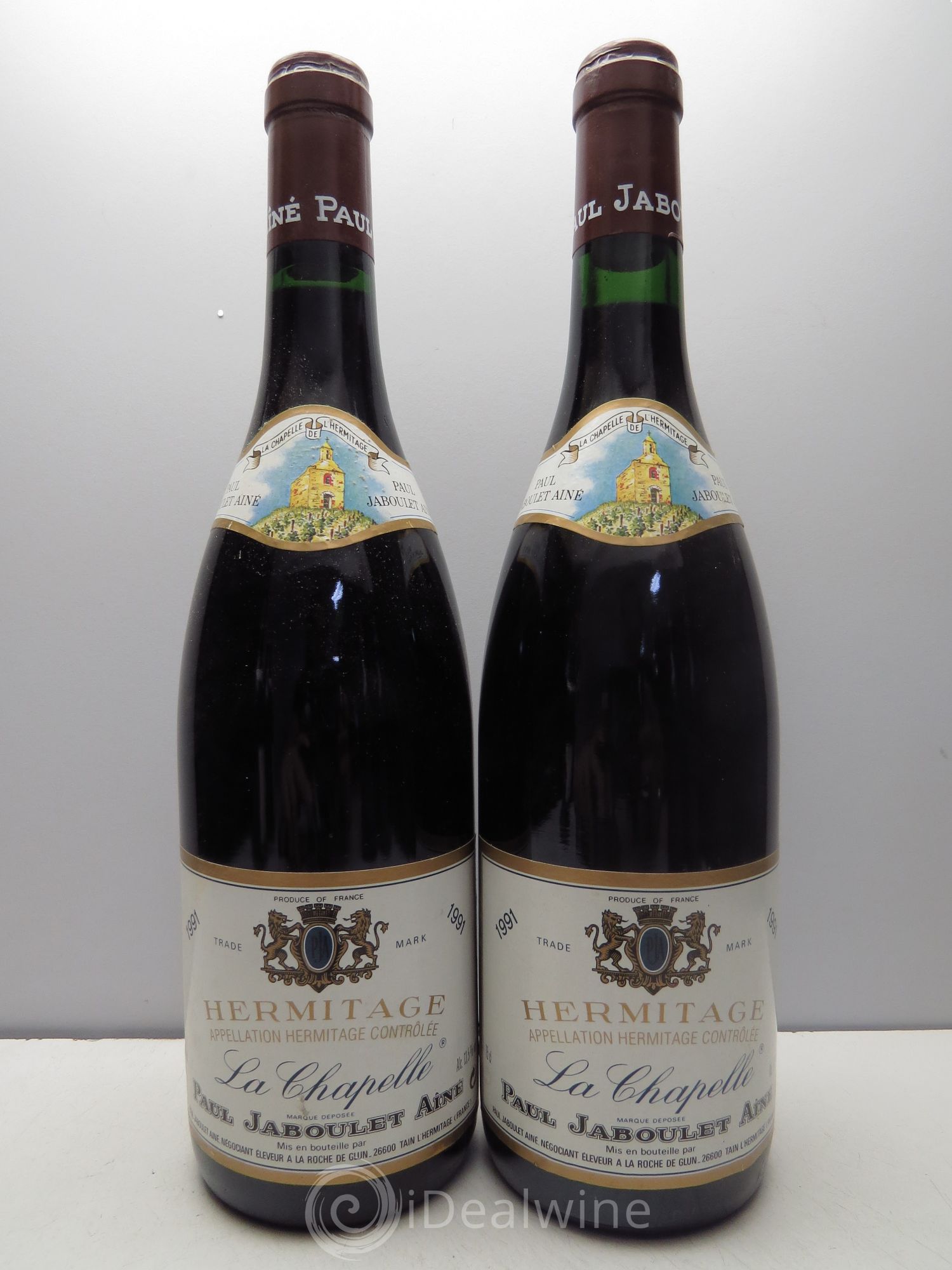 Hermitage La Chapelle Paul Jaboulet Ainé 1991 - Lotto di 12 bottiglie - 1