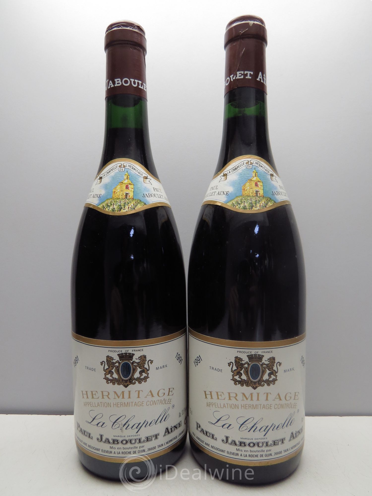 Hermitage La Chapelle Paul Jaboulet Ainé 1991 - Lotto di 12 bottiglie - 2