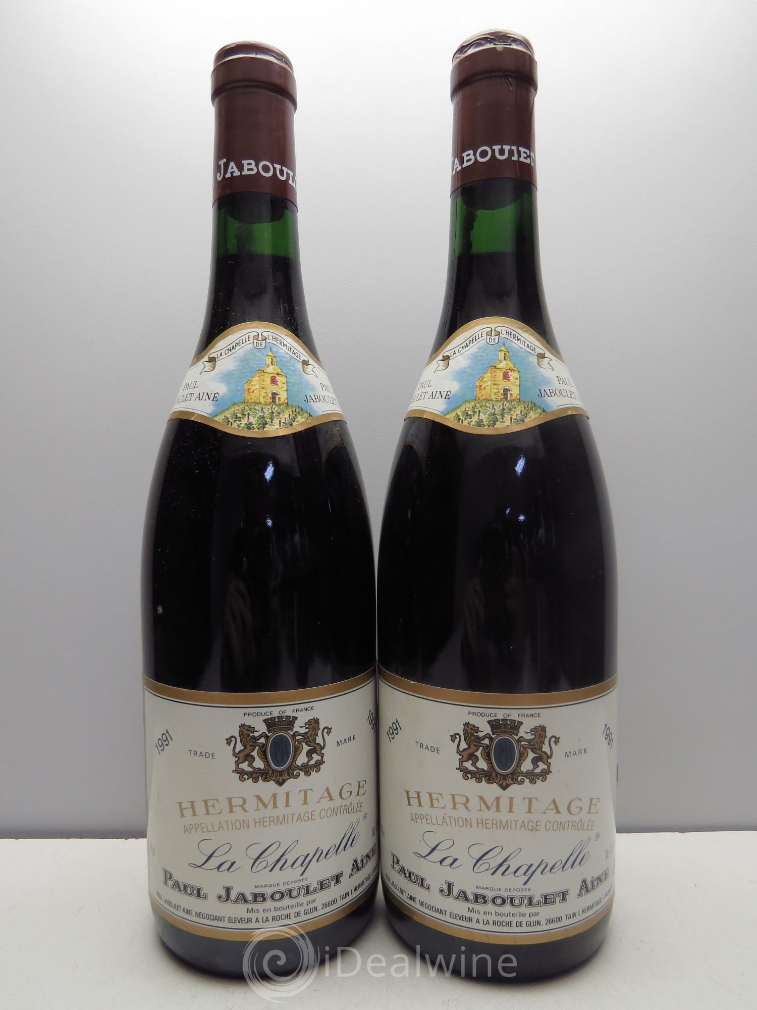 Hermitage La Chapelle Paul Jaboulet Ainé 1991 - Lotto di 12 bottiglie - 3