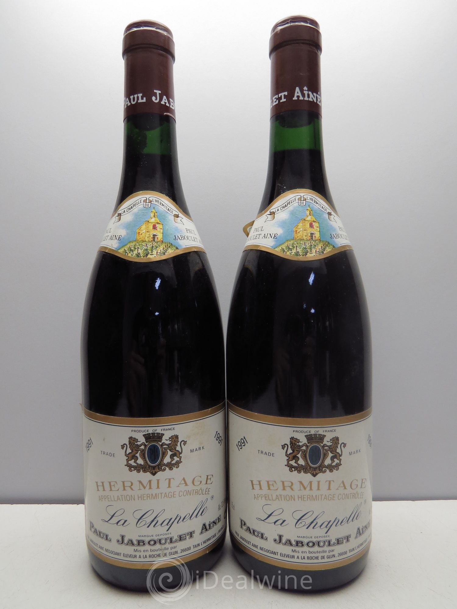 Hermitage La Chapelle Paul Jaboulet Ainé 1991 - Lotto di 12 bottiglie - 4