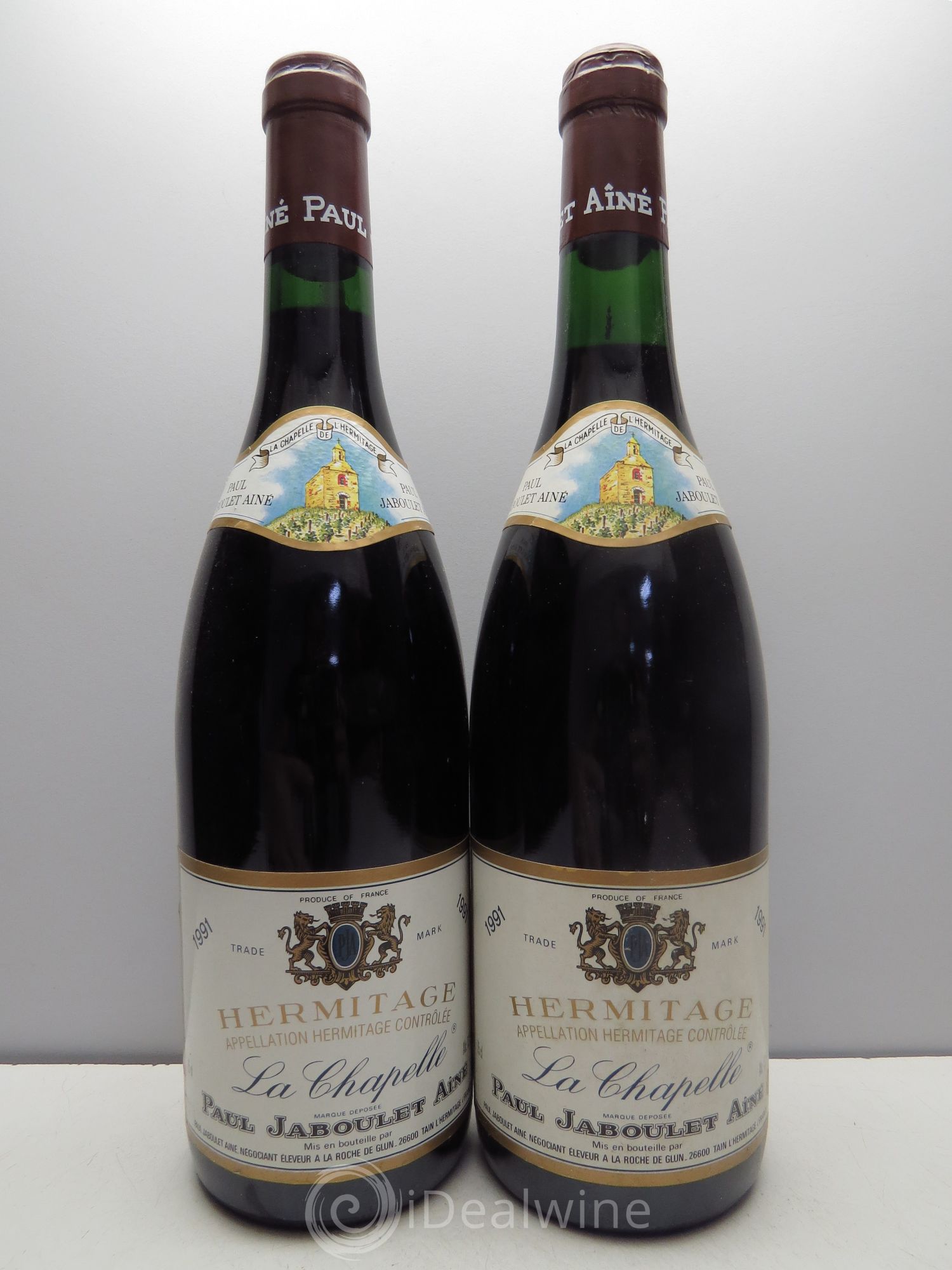 Hermitage La Chapelle Paul Jaboulet Ainé 1991 - Lotto di 12 bottiglie - 5