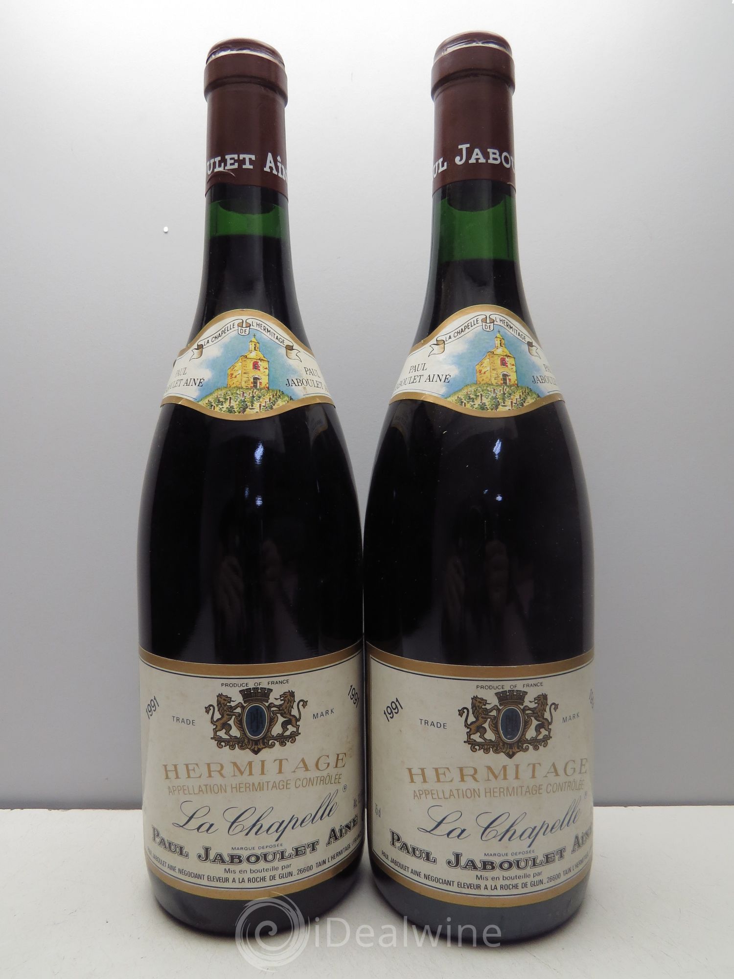 Hermitage La Chapelle Paul Jaboulet Ainé 1991 - Lot de 6 bouteilles - 3