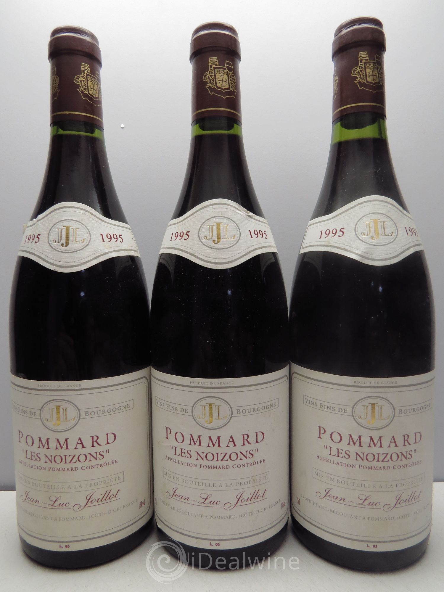 Pommard Les Noizons - JL.Joillot 1995 - Posten von 3 Flaschen - 0