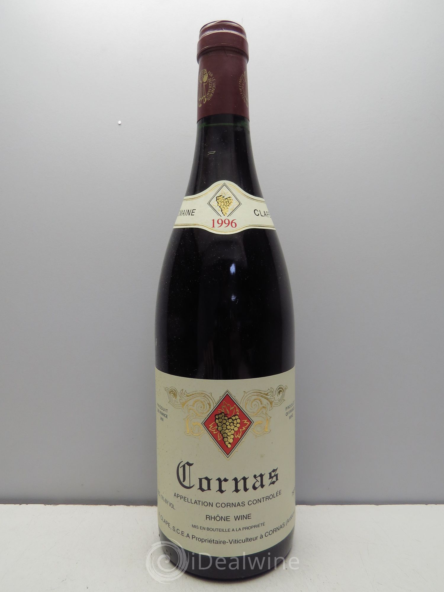 Cornas Auguste Clape 1996 - Lot de 6 bouteilles - 0