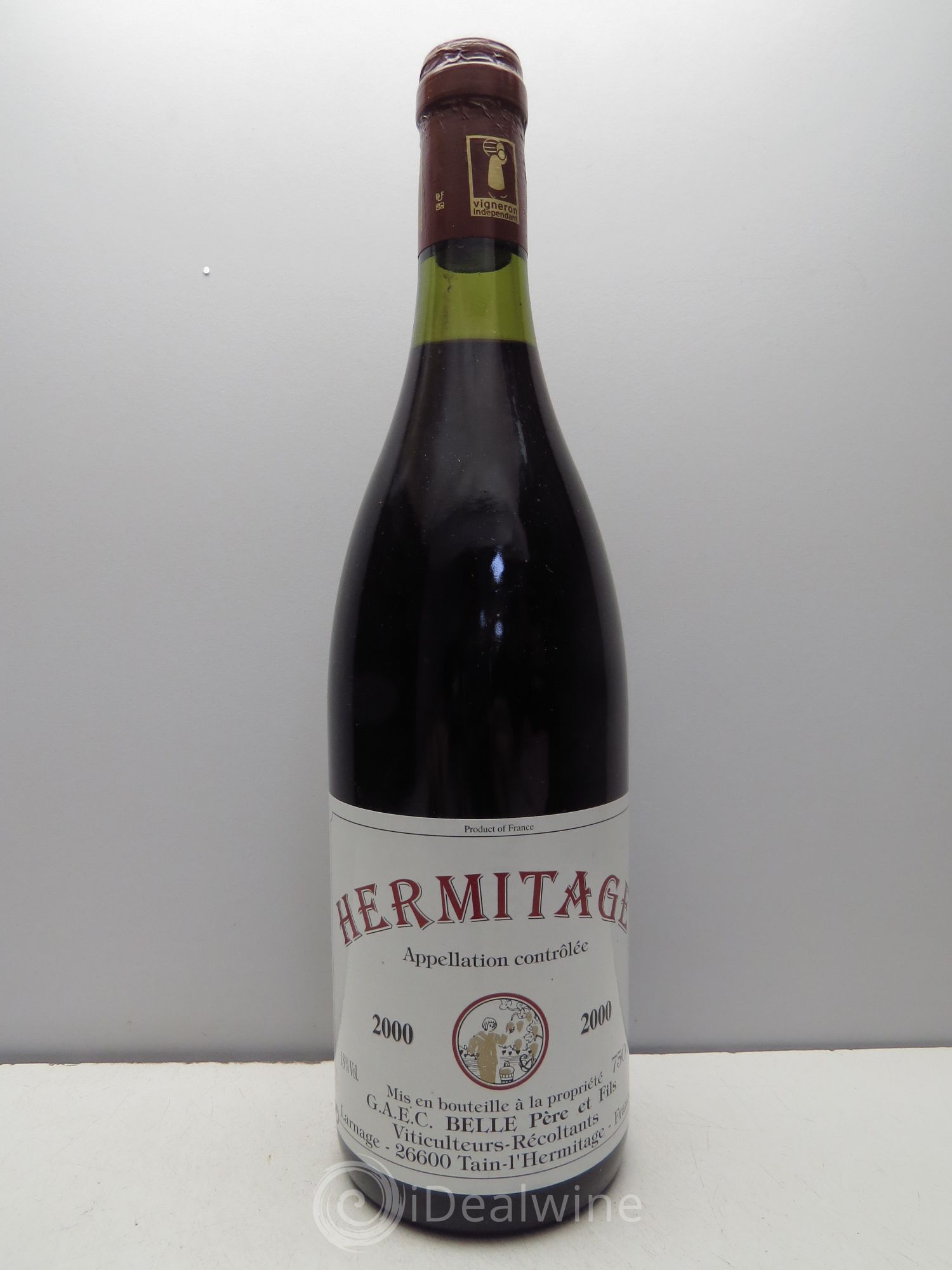 Hermitage Louis Belle 2000 - Lot de 6 bouteilles - 0
