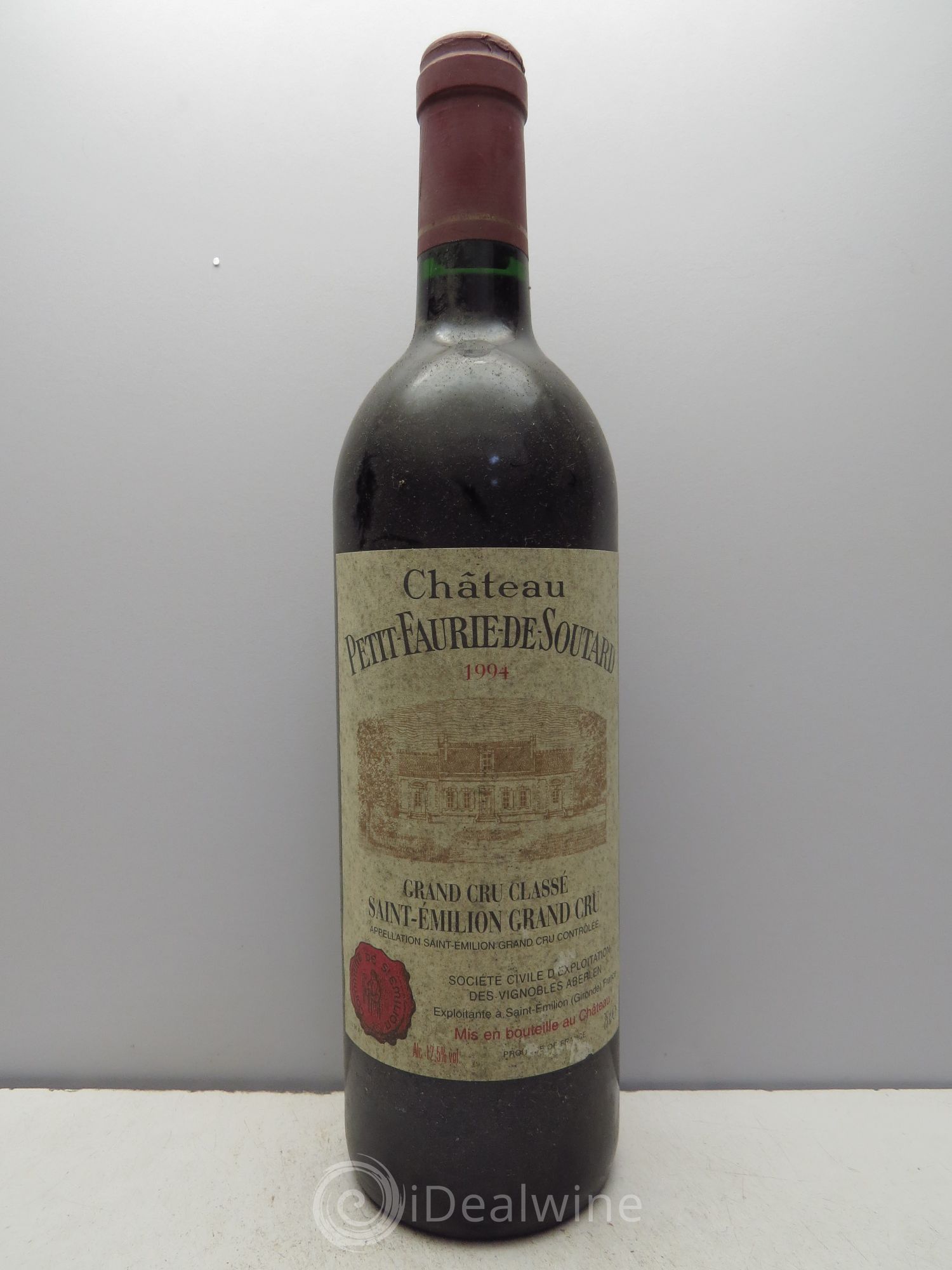 Château Petit Faurie de Soutard Grand Cru Classé 1994 - Lot de 1 bouteille - 0