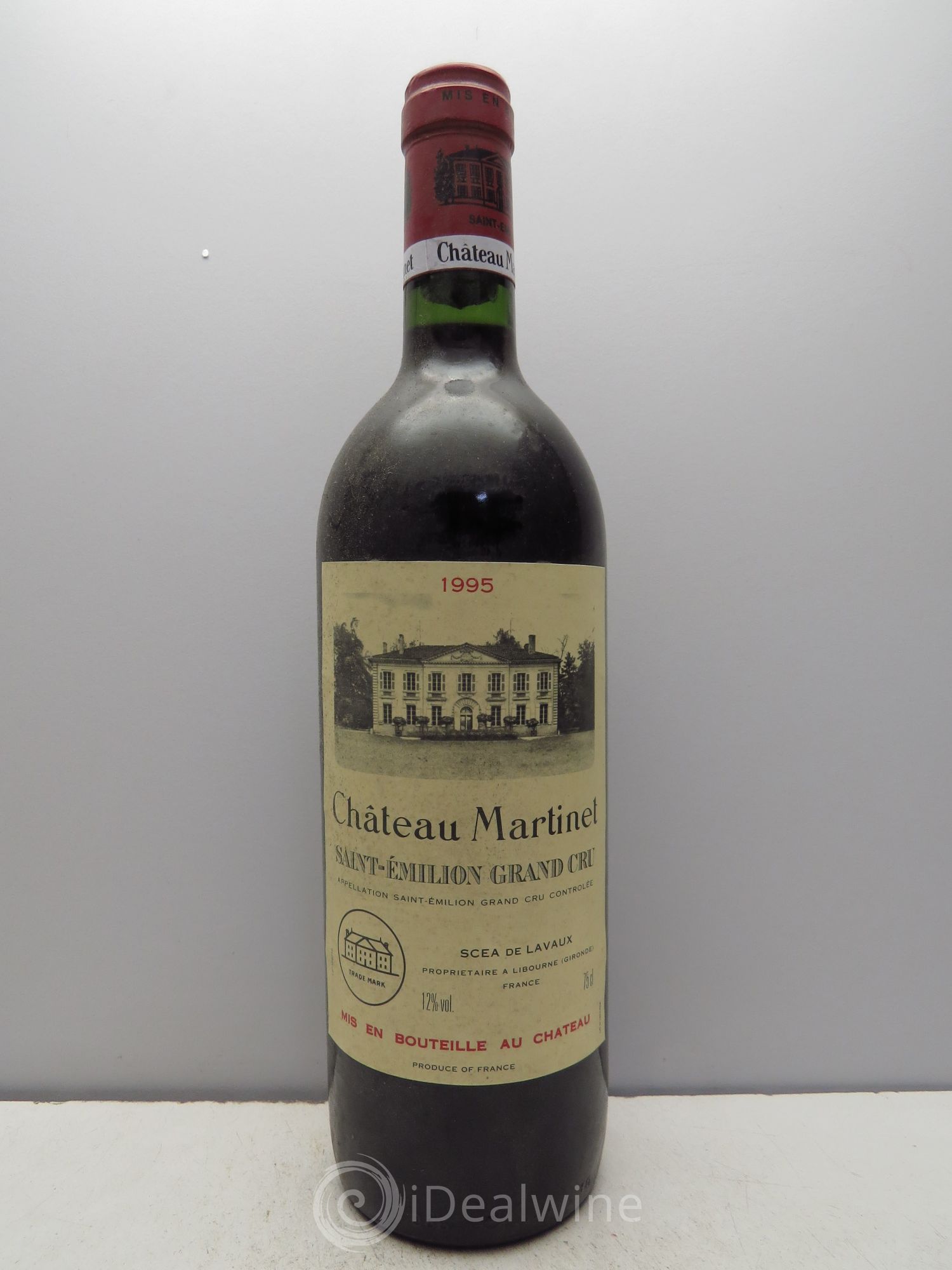 Château Martinet 1995 - Lot de 1 bouteille - 0