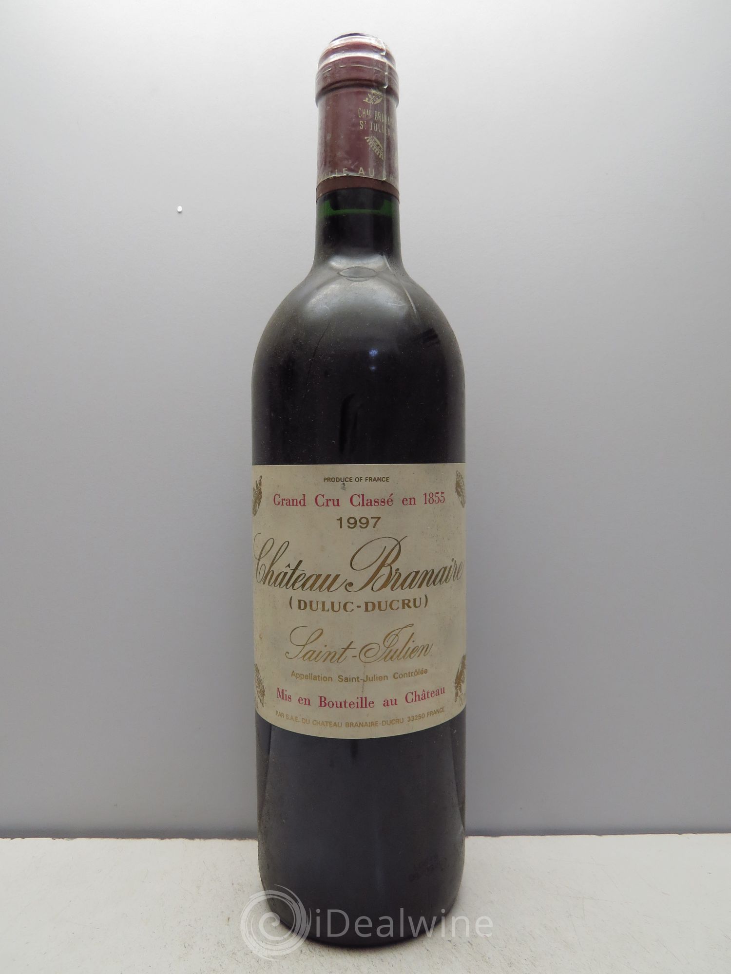 Château Branaire Ducru 4ème Grand Cru Classé 1997 - Lot de 1 bouteille - 0