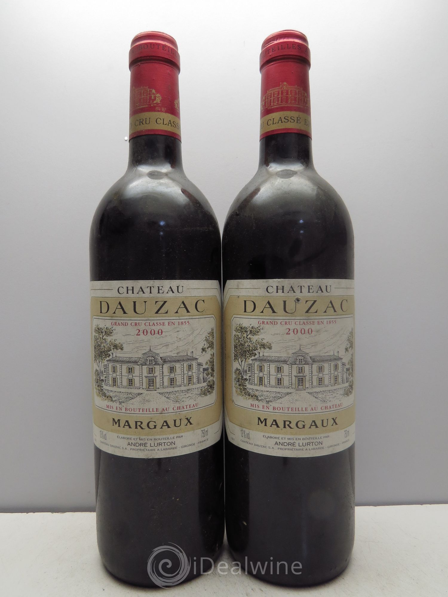 Château Dauzac 5ème Grand Cru Classé 2000 - Lot de 2 bouteilles - 0