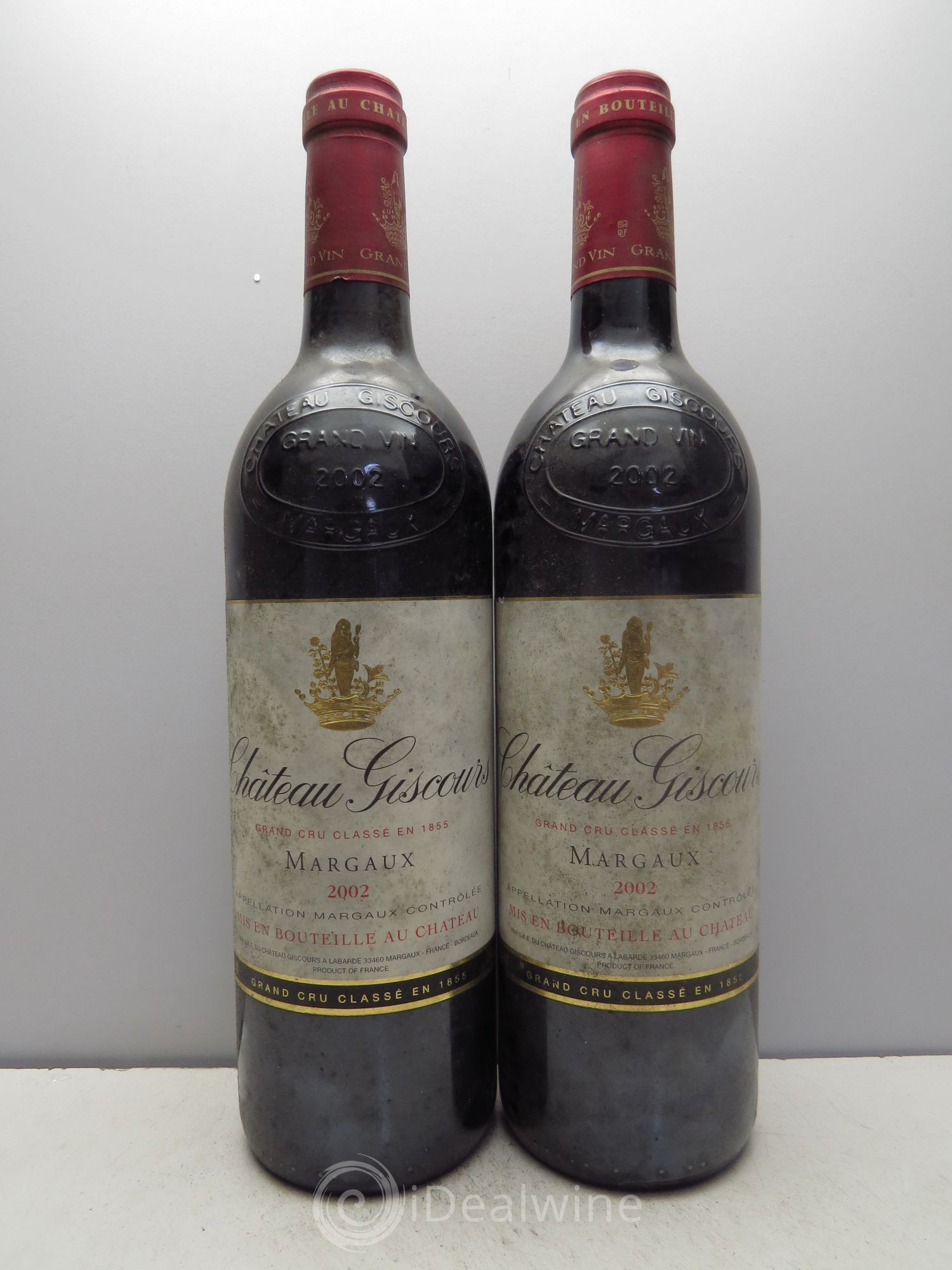 Château Giscours 3ème Grand Cru Classé 2002 - Lot de 2 bouteilles - 0