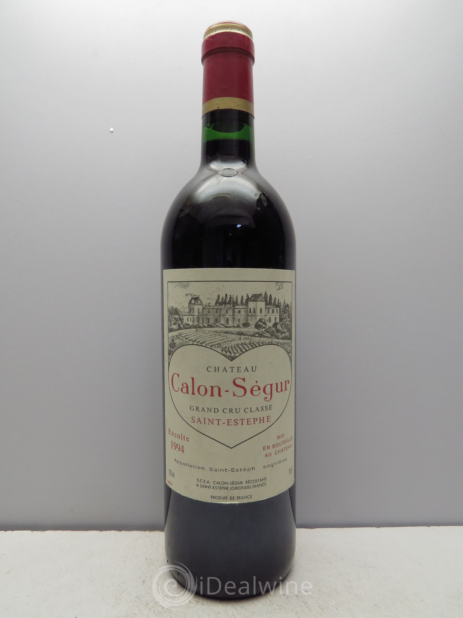 Château Calon Ségur 3ème Grand Cru Classé 1994 - Lot de 1 bouteille - 0