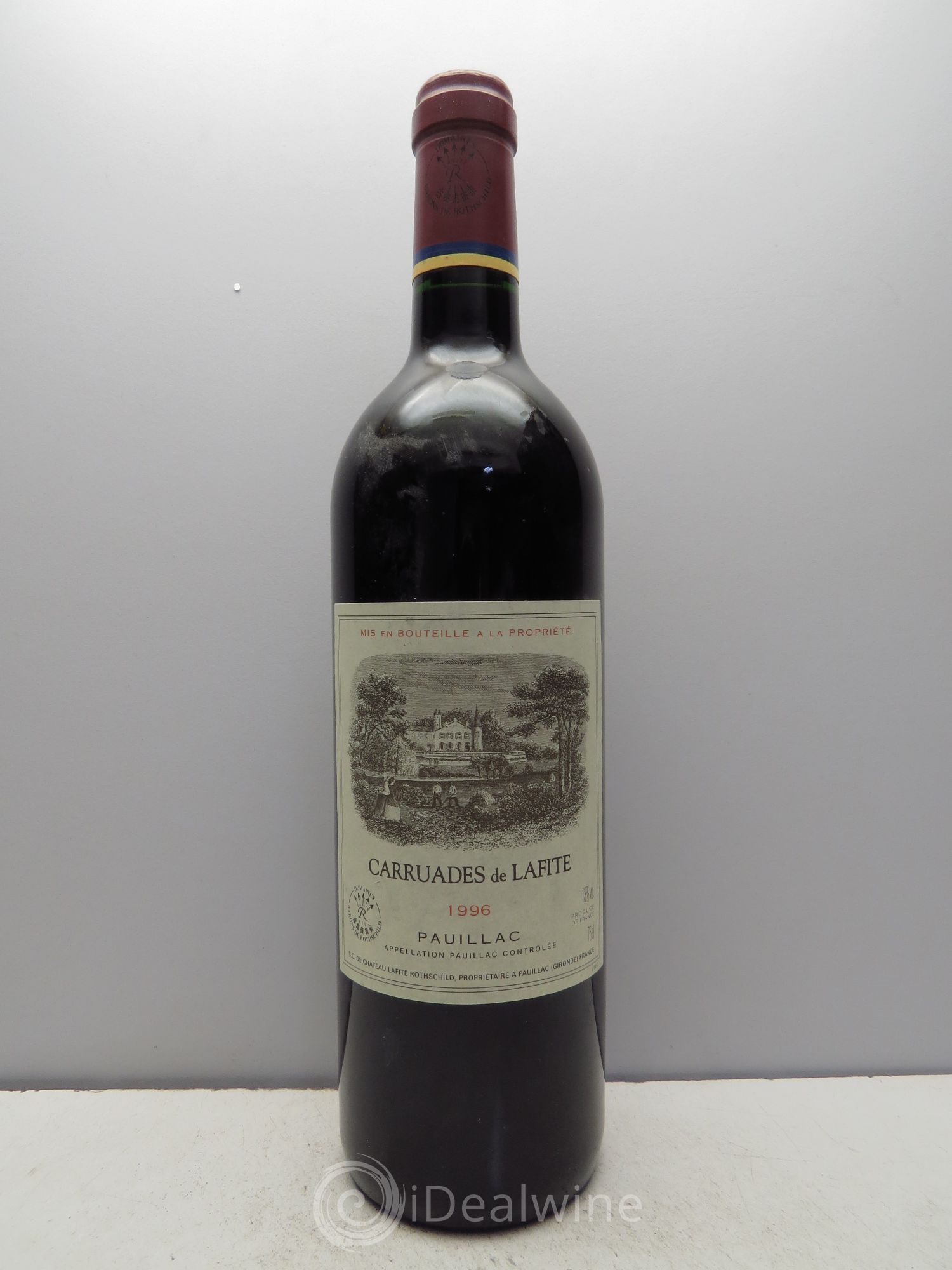 Carruades de Lafite Rothschild Second Vin 1996 - Lot de 1 bouteille - 0