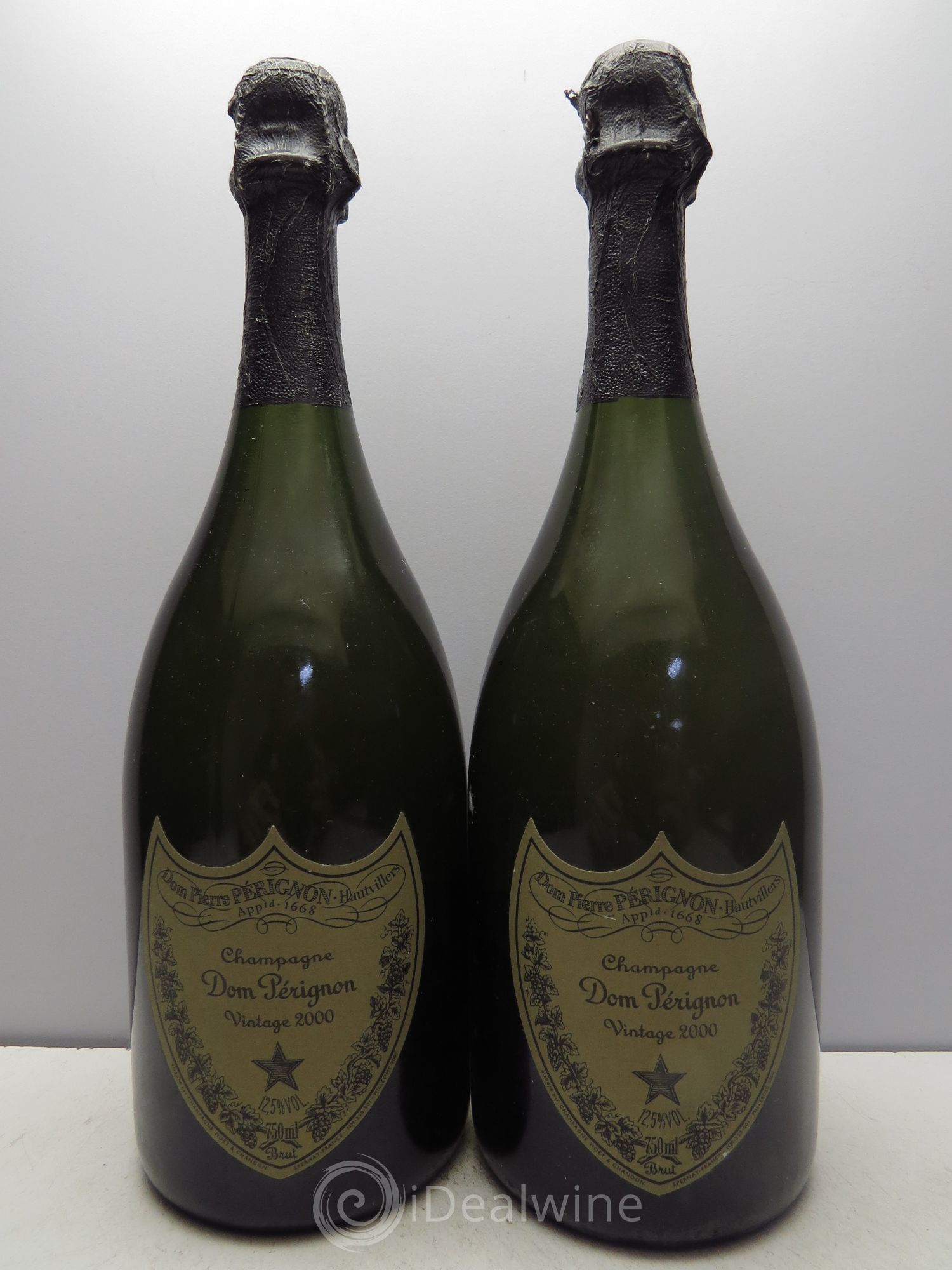 Brut Dom Pérignon 2000 - Lot de 2 bouteilles - 0