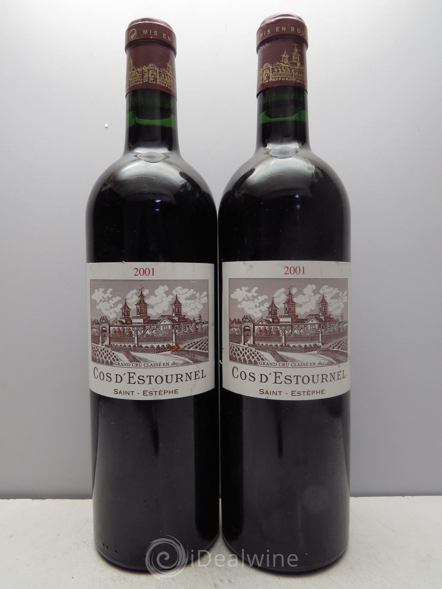 Cos d'Estournel 2ème Grand Cru Classé 2001 - Lot de 2 bouteilles - 0