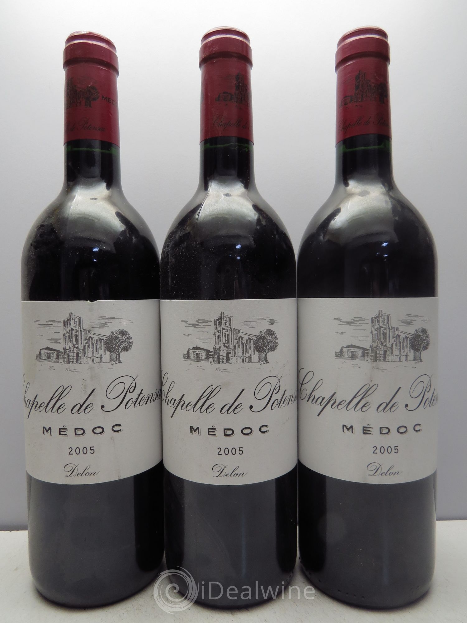 Médoc La Chapelle de Potensac 2005 - Posten von 3 Flaschen - 0