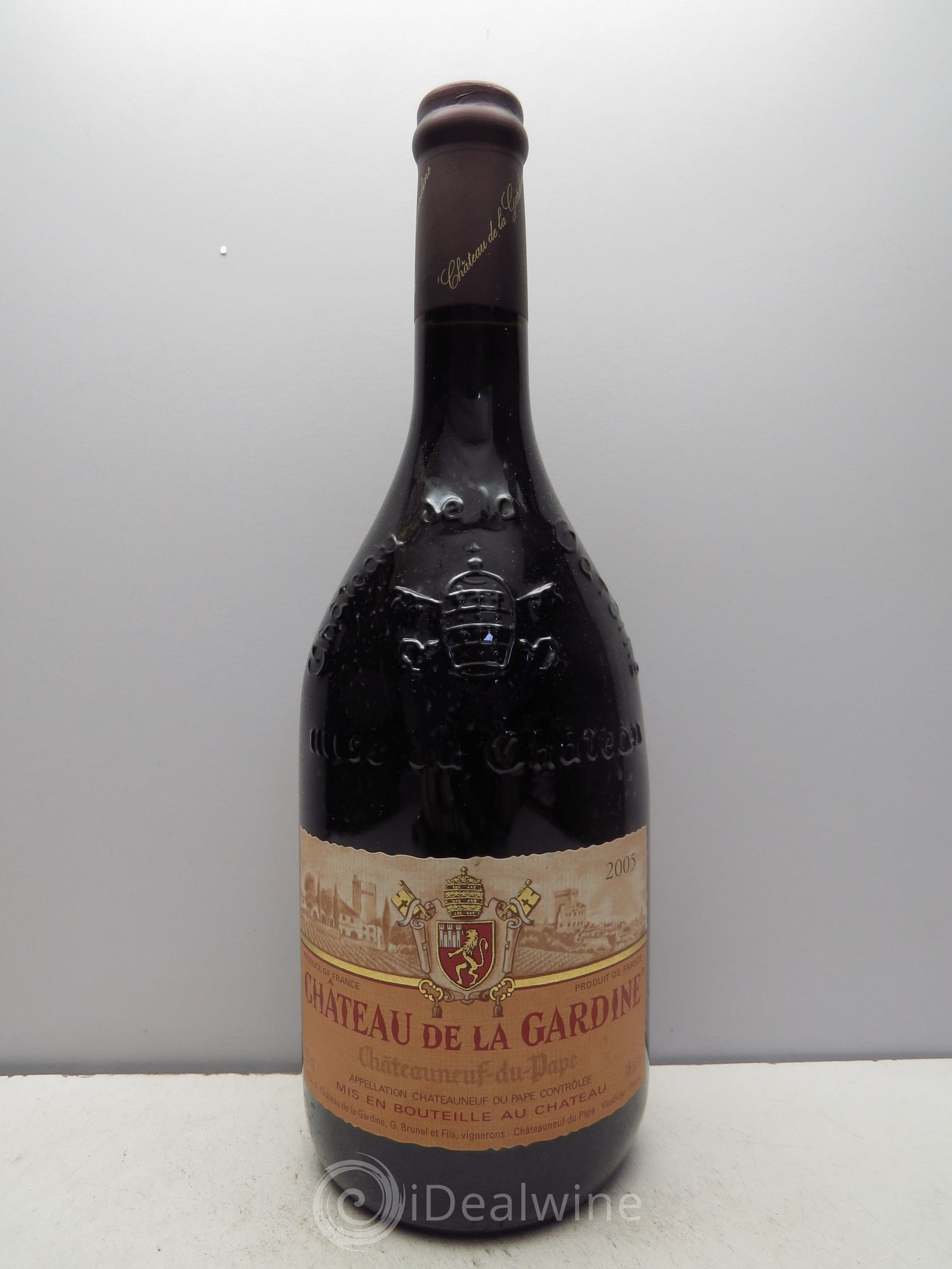 Châteauneuf-du-Pape Château de La Gardine Famille Brunel 2005 - Lot de 1 bouteille - 0