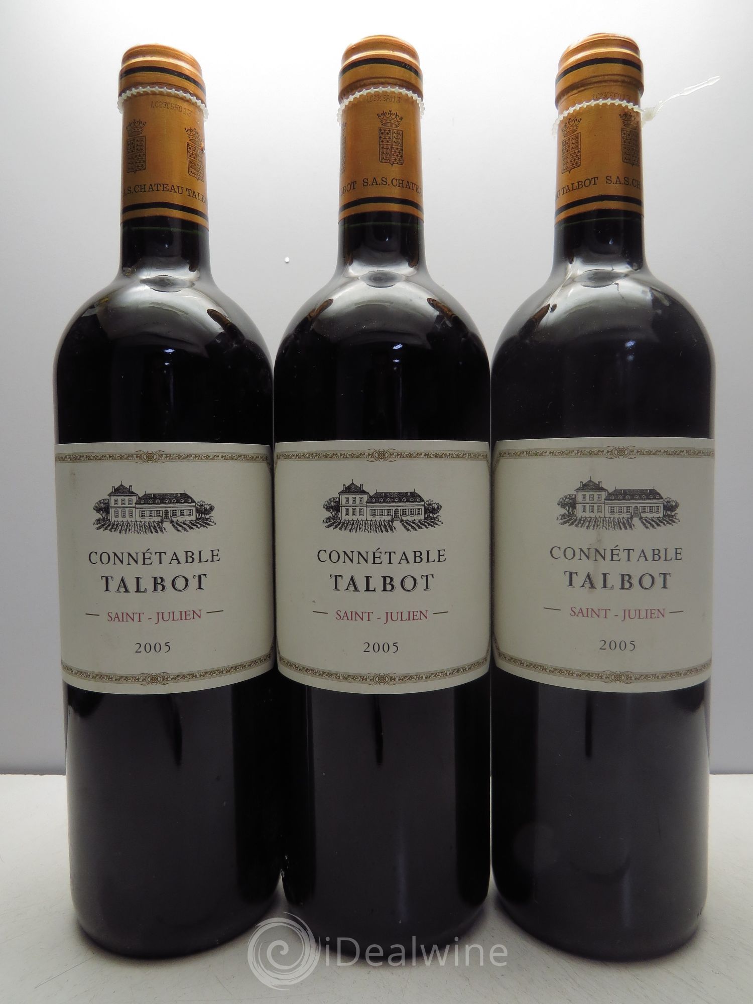 Connétable de Talbot Second Vin 2005 - Lot de 3 bouteilles - 0