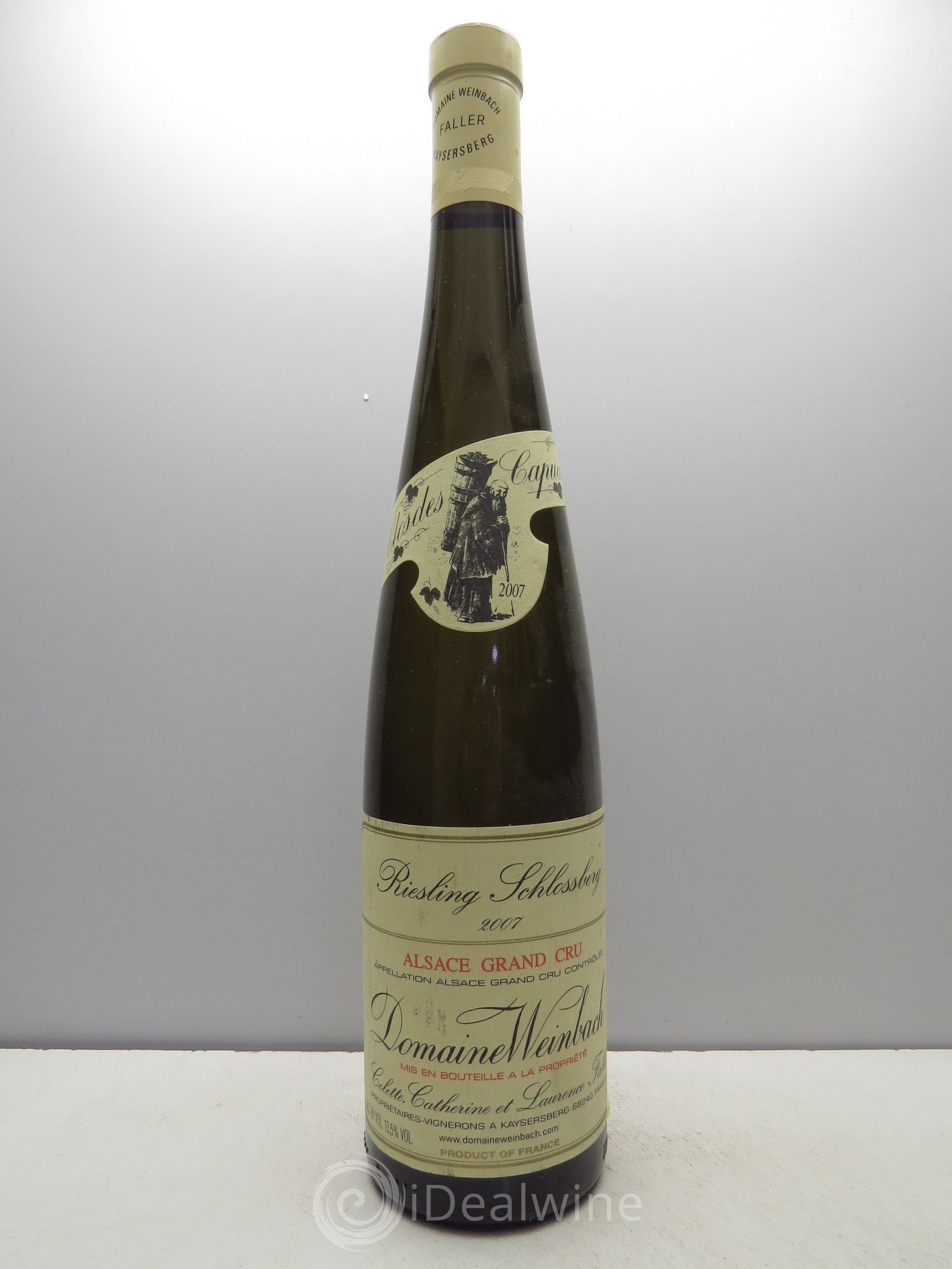 Alsace Riesling Weinbach (Domaine) Schlossberg 2007 - Lot de 6 bouteilles - 0