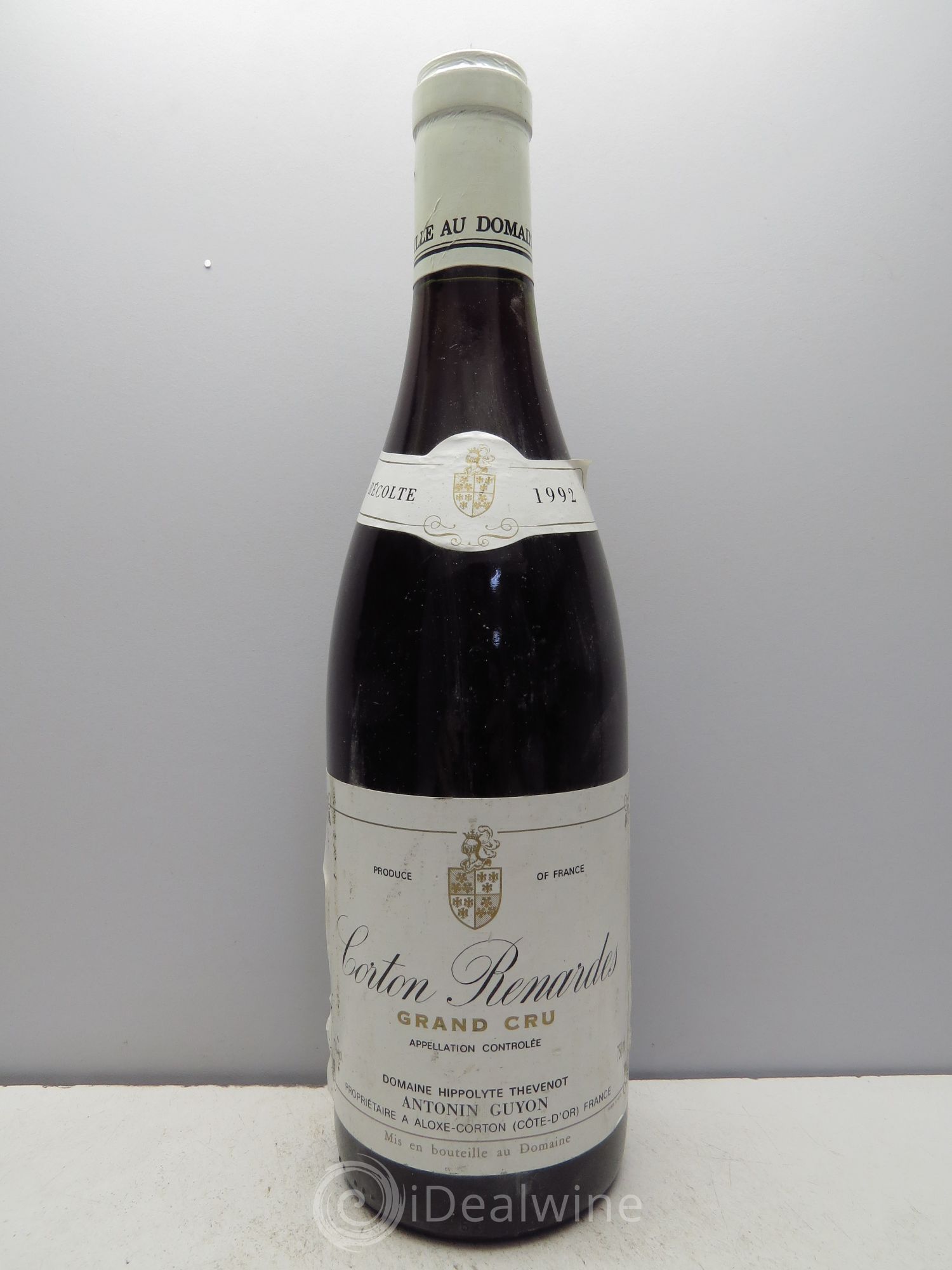 Corton Grand Cru A.Guyon 1992 - Lot de 1 bouteille - 0